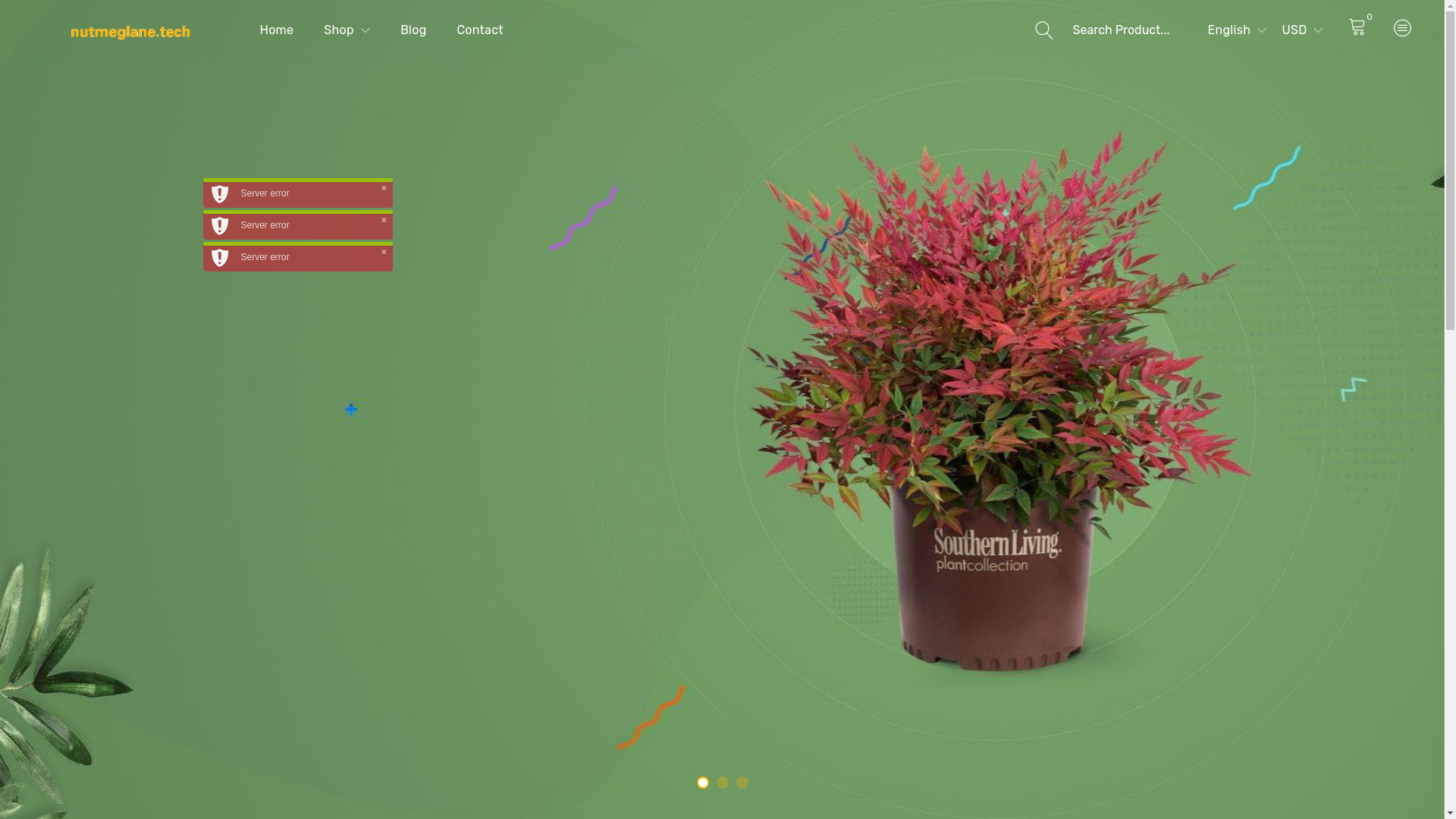 website screenshot of https://nutmeglane.pages.dev/