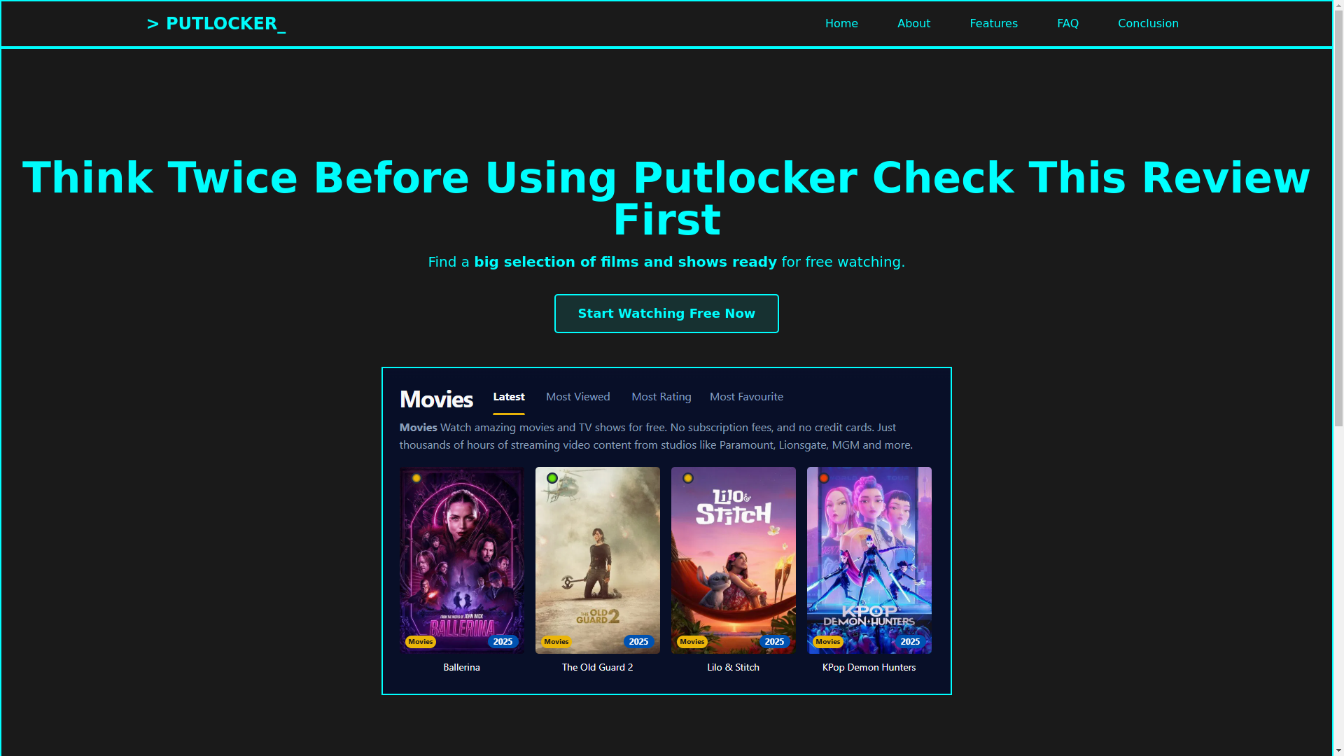 website screenshot of https://putlocker-c8f7.pages.dev/