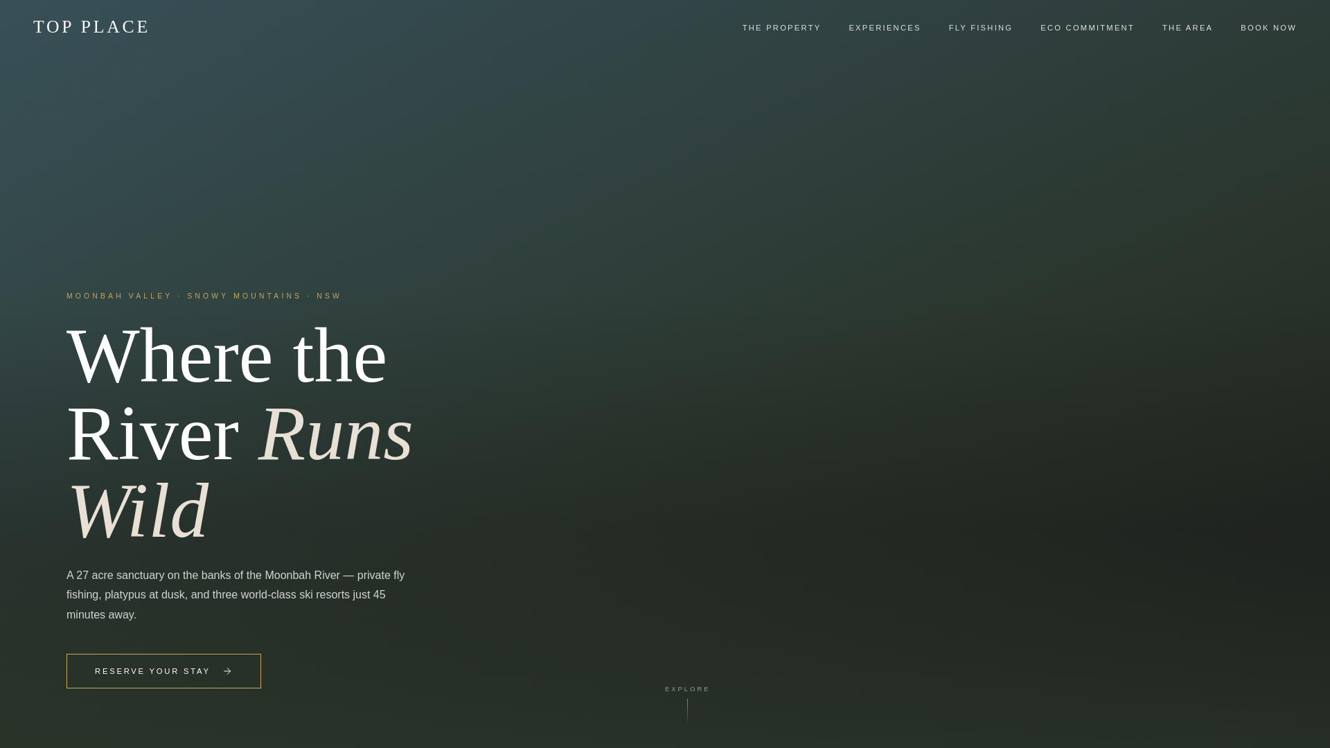 website screenshot of https://topplacemoonbah.com.au/