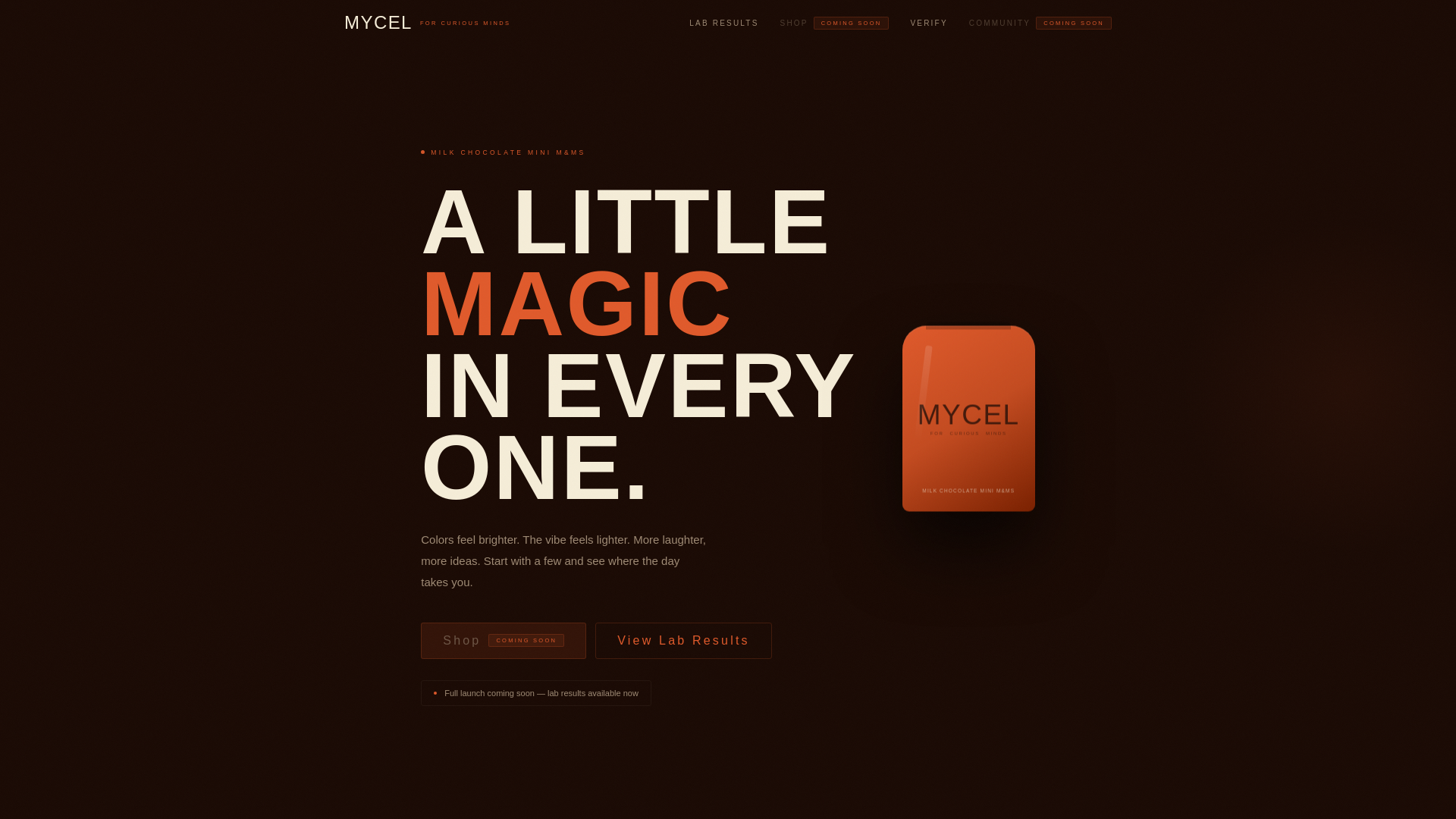 website screenshot of https://mycel-site.pages.dev/