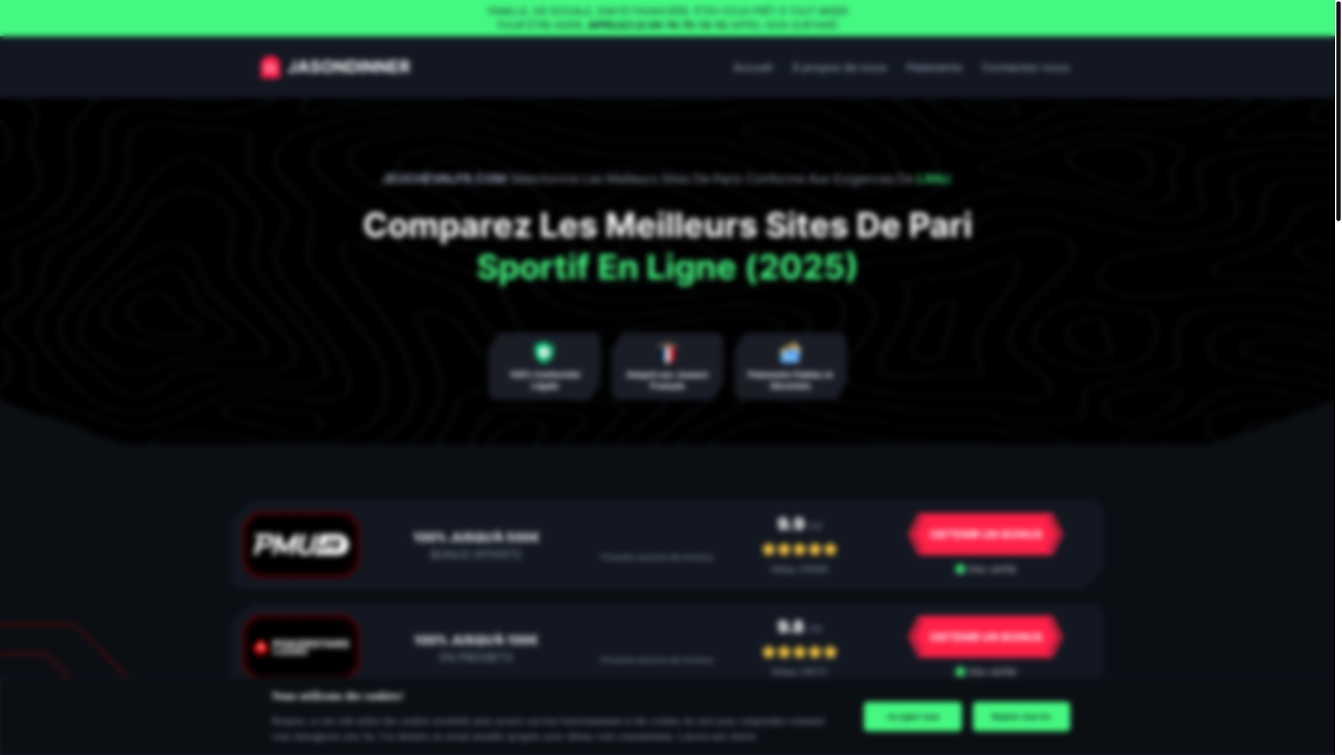 website screenshot of https://jeuchevalfr.com/