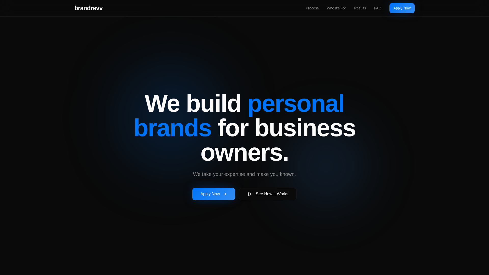 website screenshot of https://brandrevvv.com/