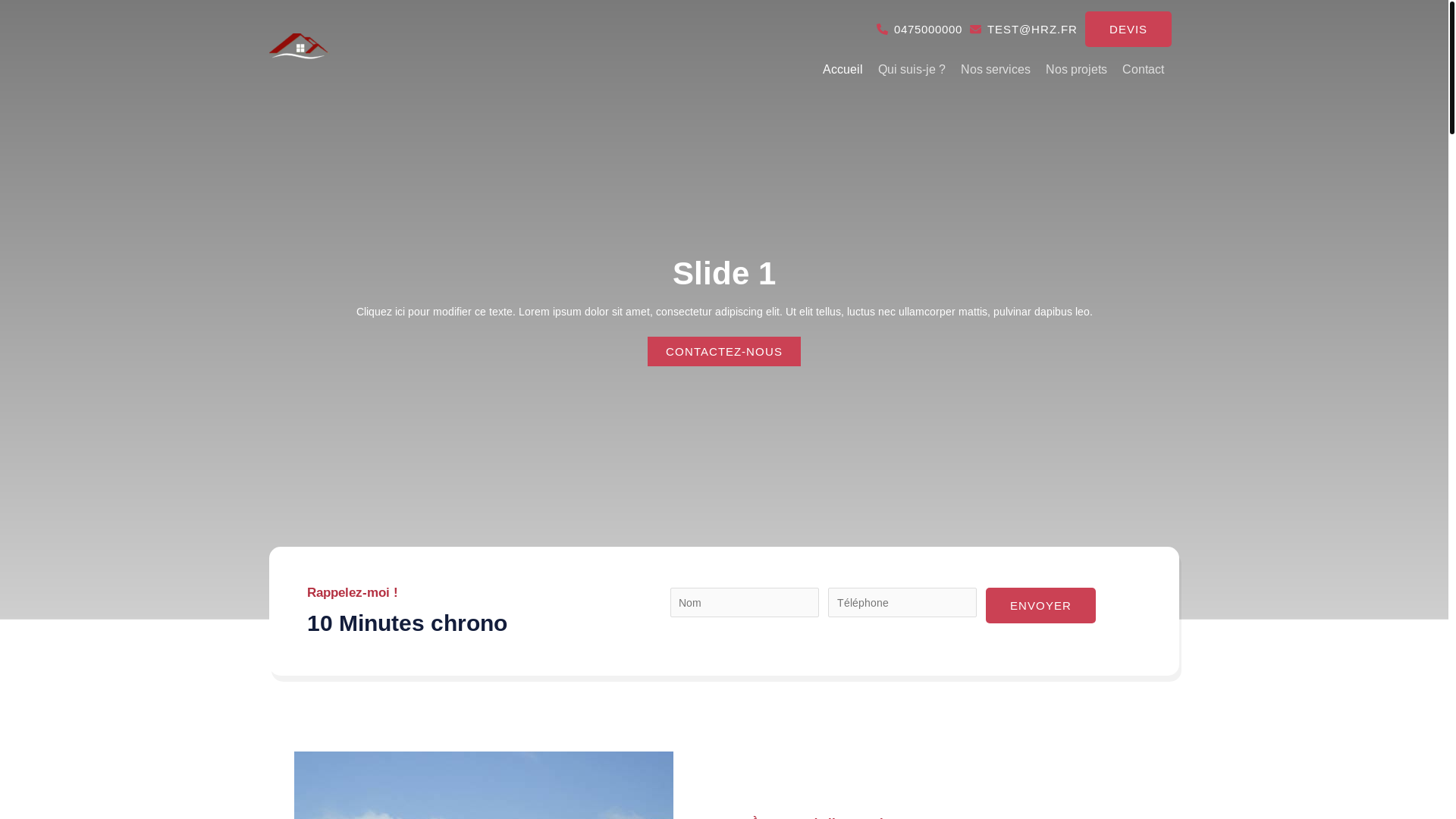 website screenshot of https://hwnettoyage.fr/