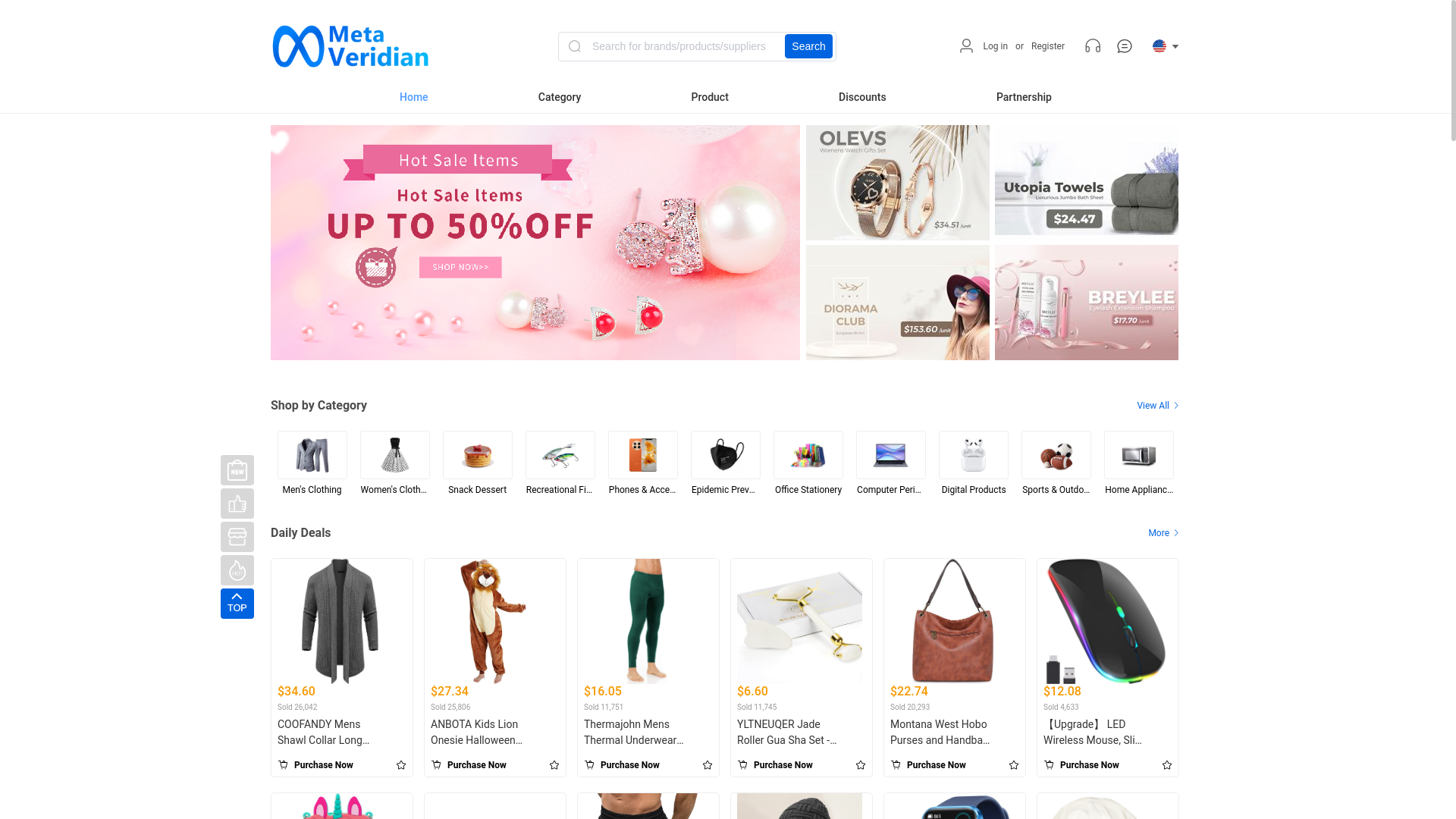 website screenshot of https://metazenithglobal.com/