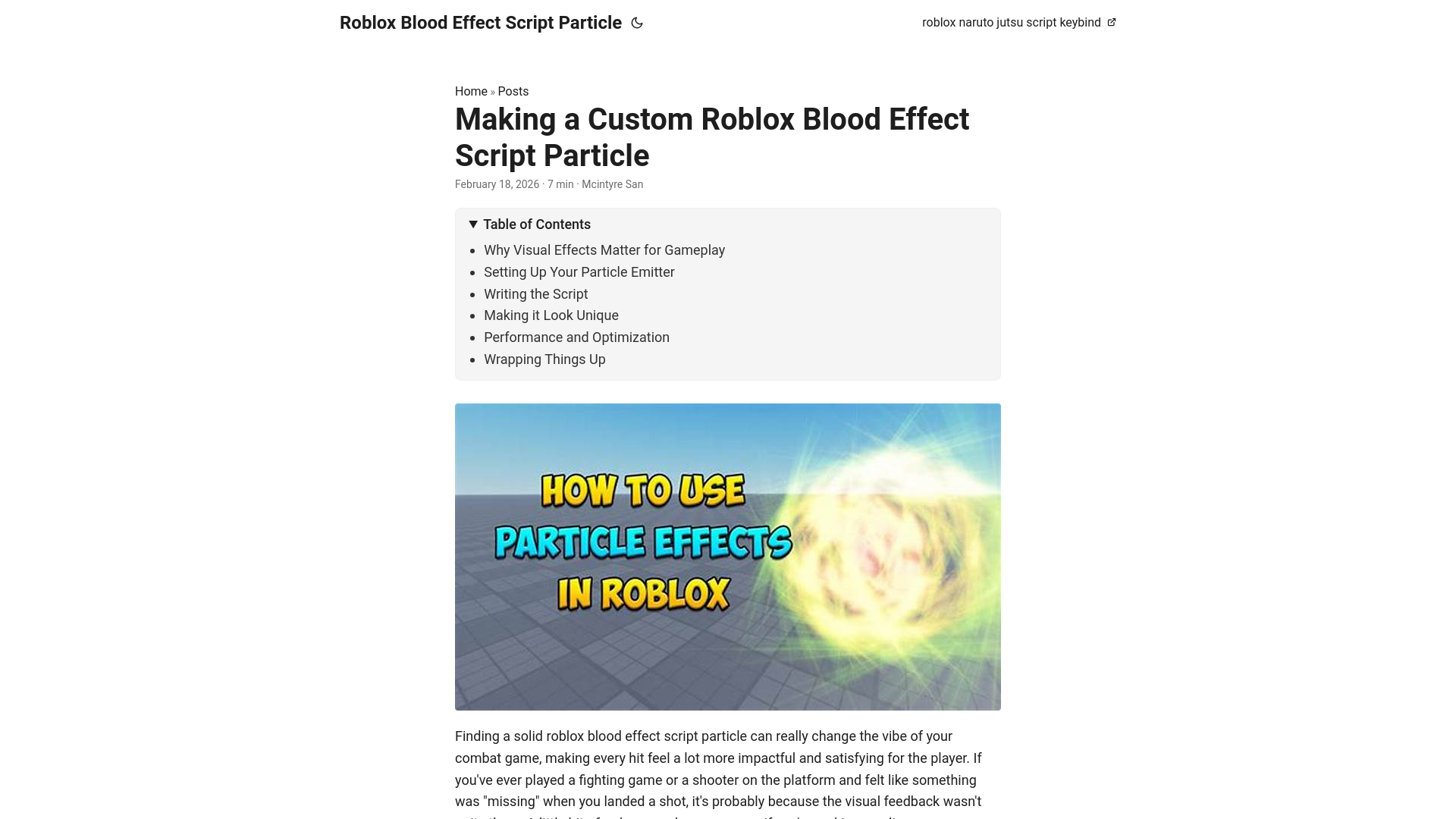 website screenshot of https://roblox-blood-effect-script-particle.pages.dev/
