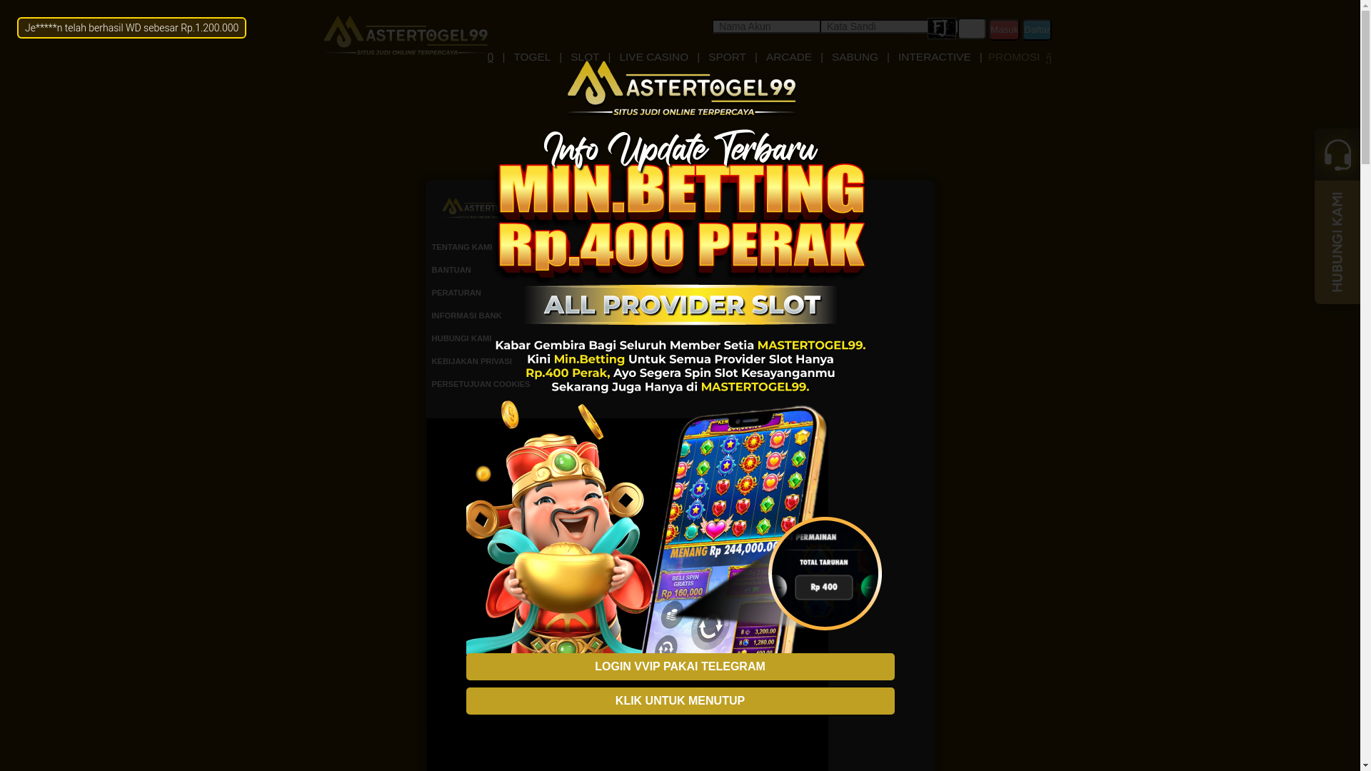 website screenshot of https://mastertogel99-apk.site/