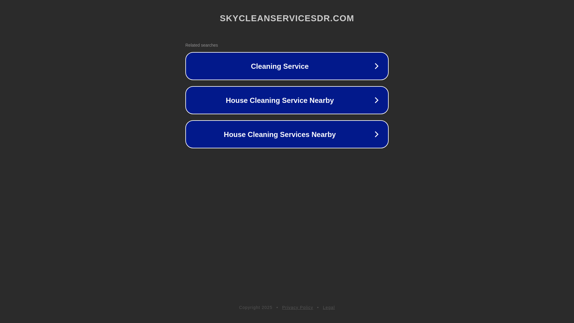 website screenshot of https://skycleanservicesdr.com/