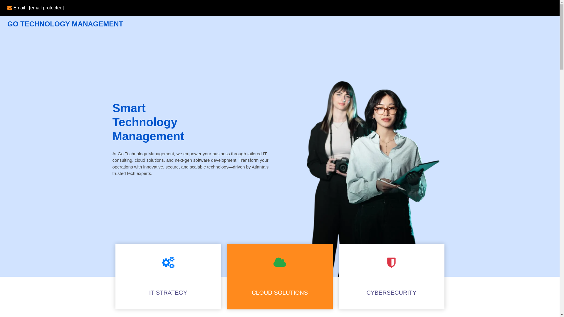 website screenshot of https://gotechnologymanagement.com/