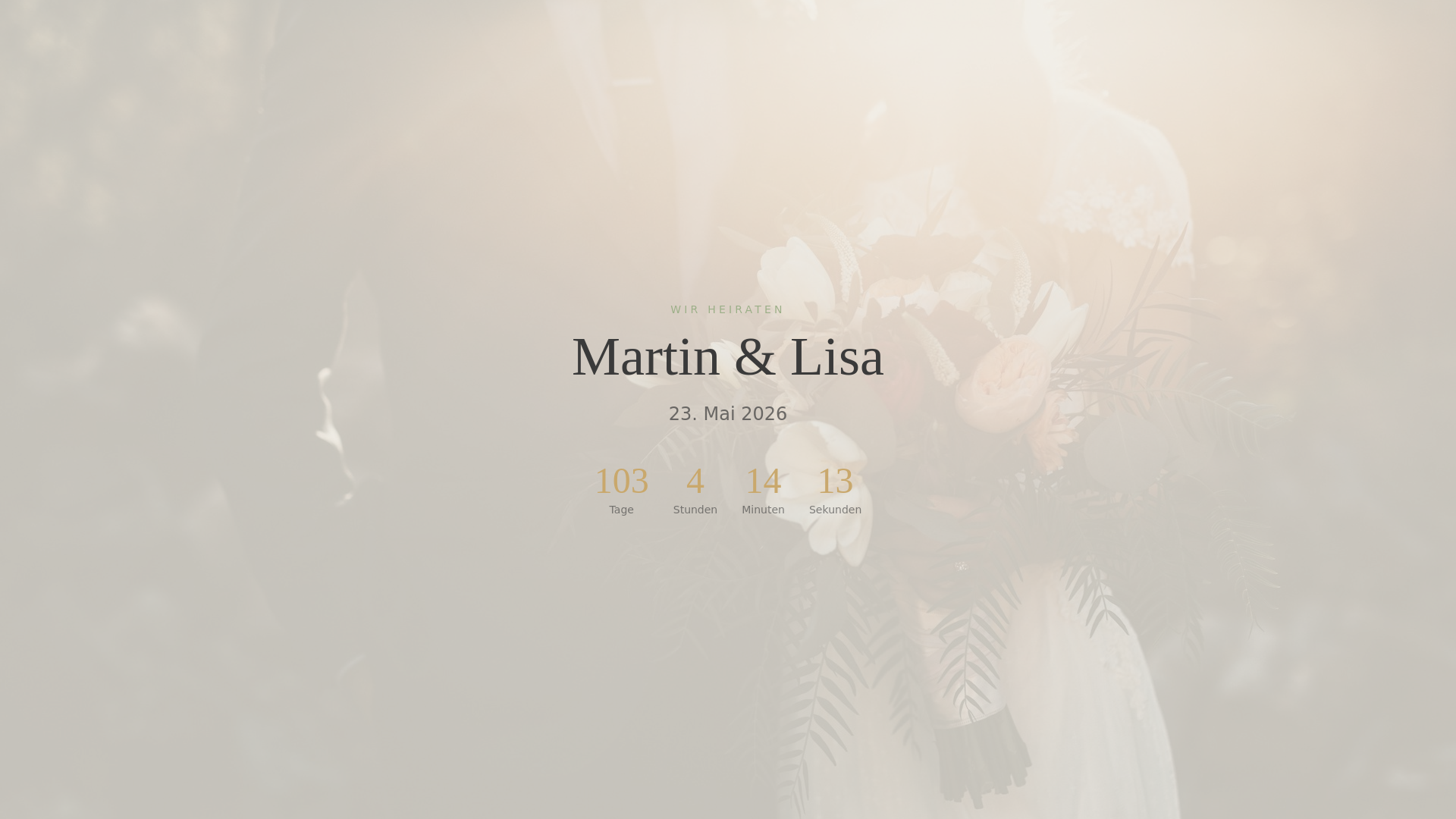 website screenshot of https://martin-lisa-wedding.pages.dev/