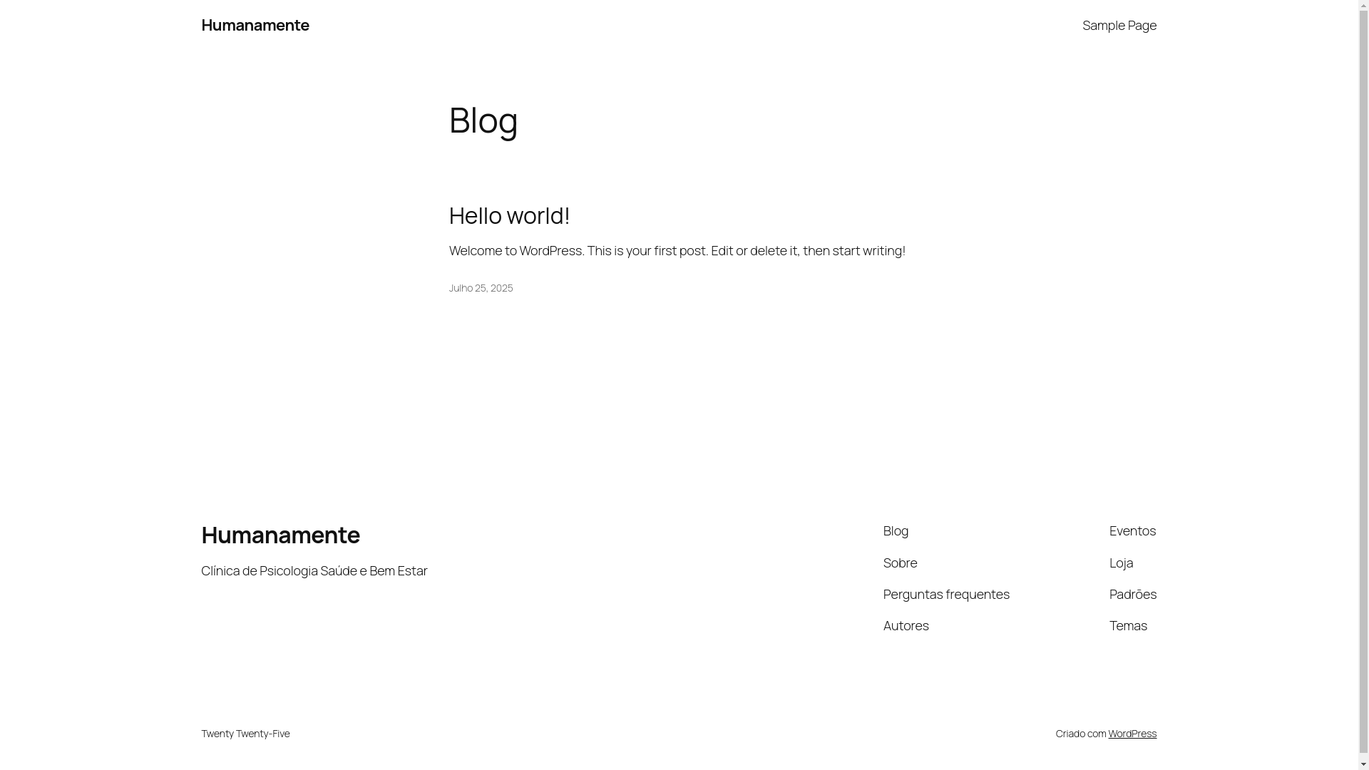 website screenshot of https://humanamentemacae.com.br/