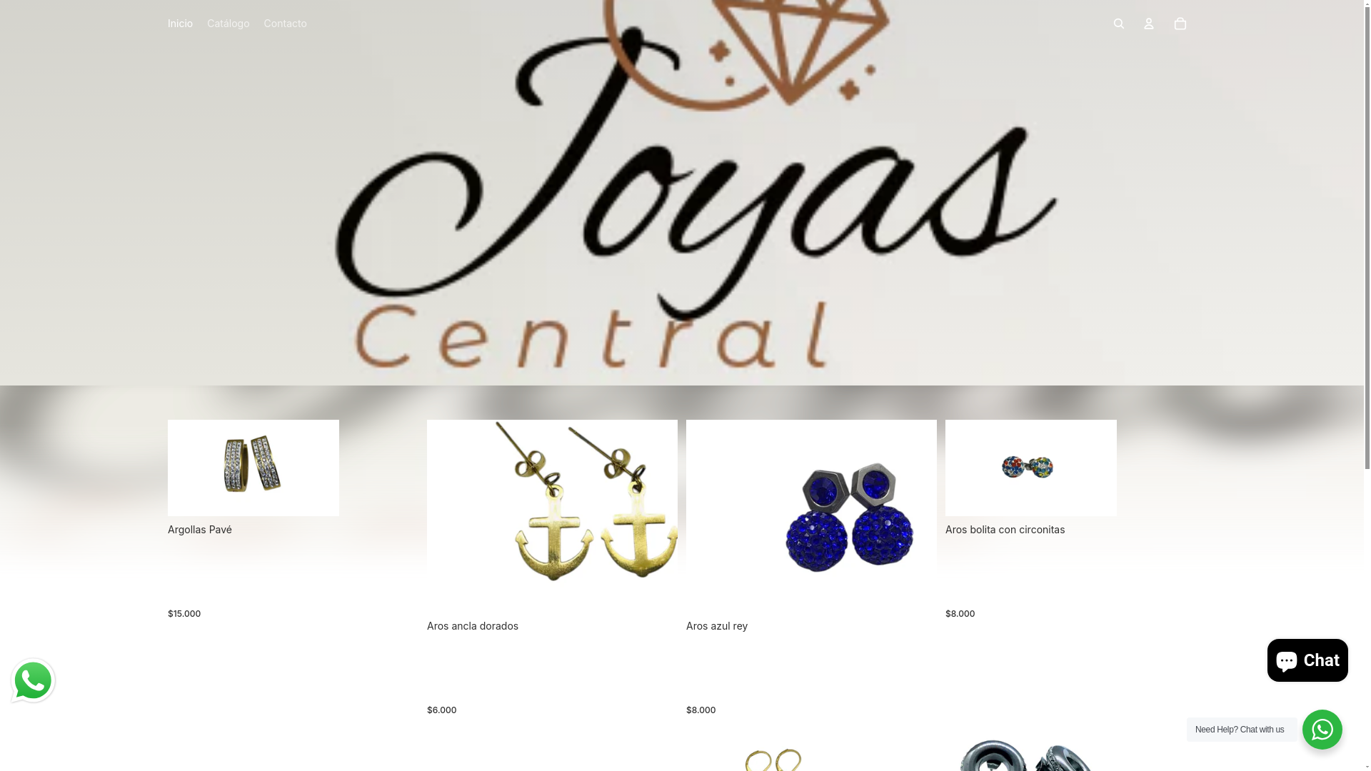 website screenshot of https://joyascentral.com/