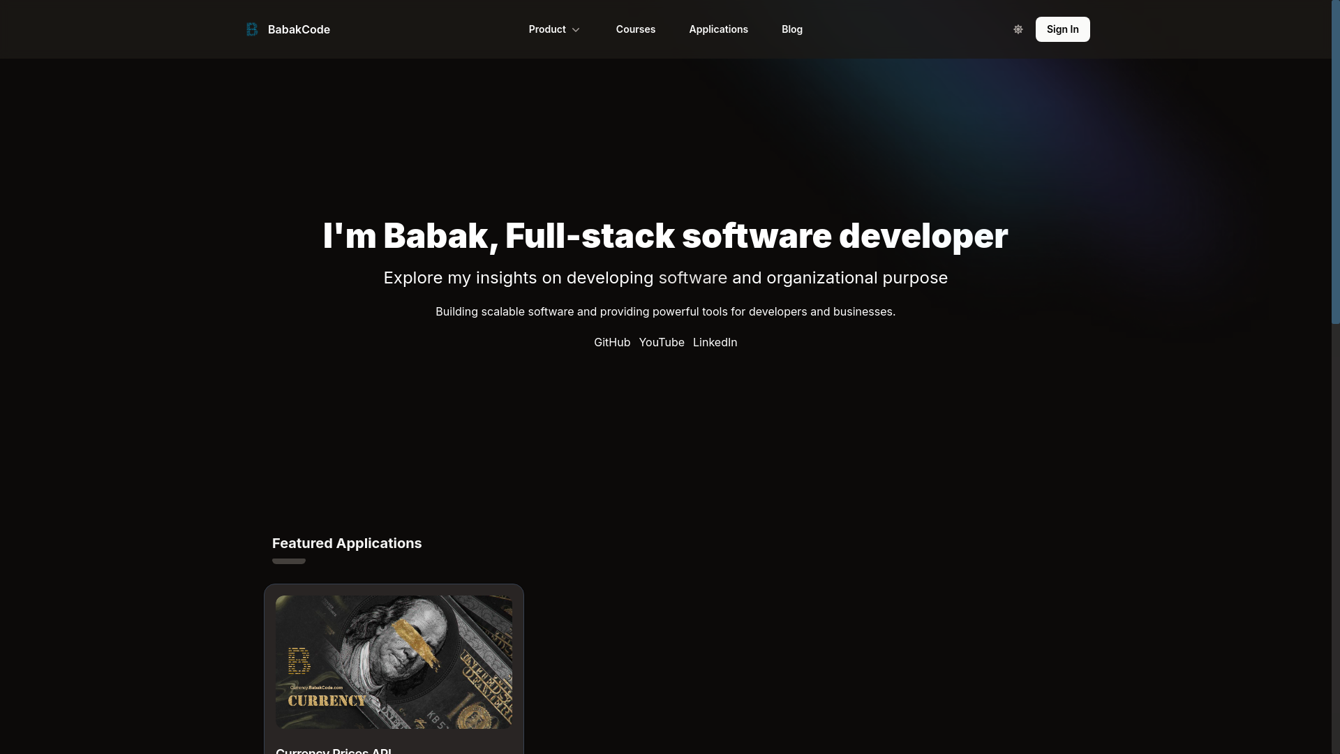 website screenshot of https://learnara.ir/