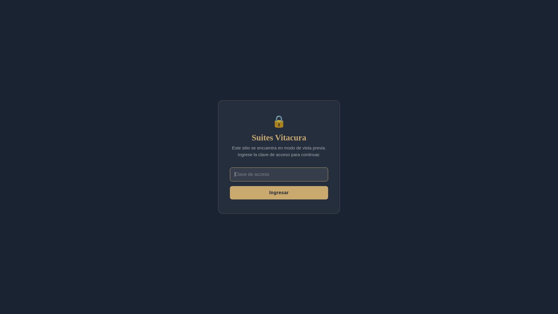 website screenshot of https://suitesvitacura.pages.dev/