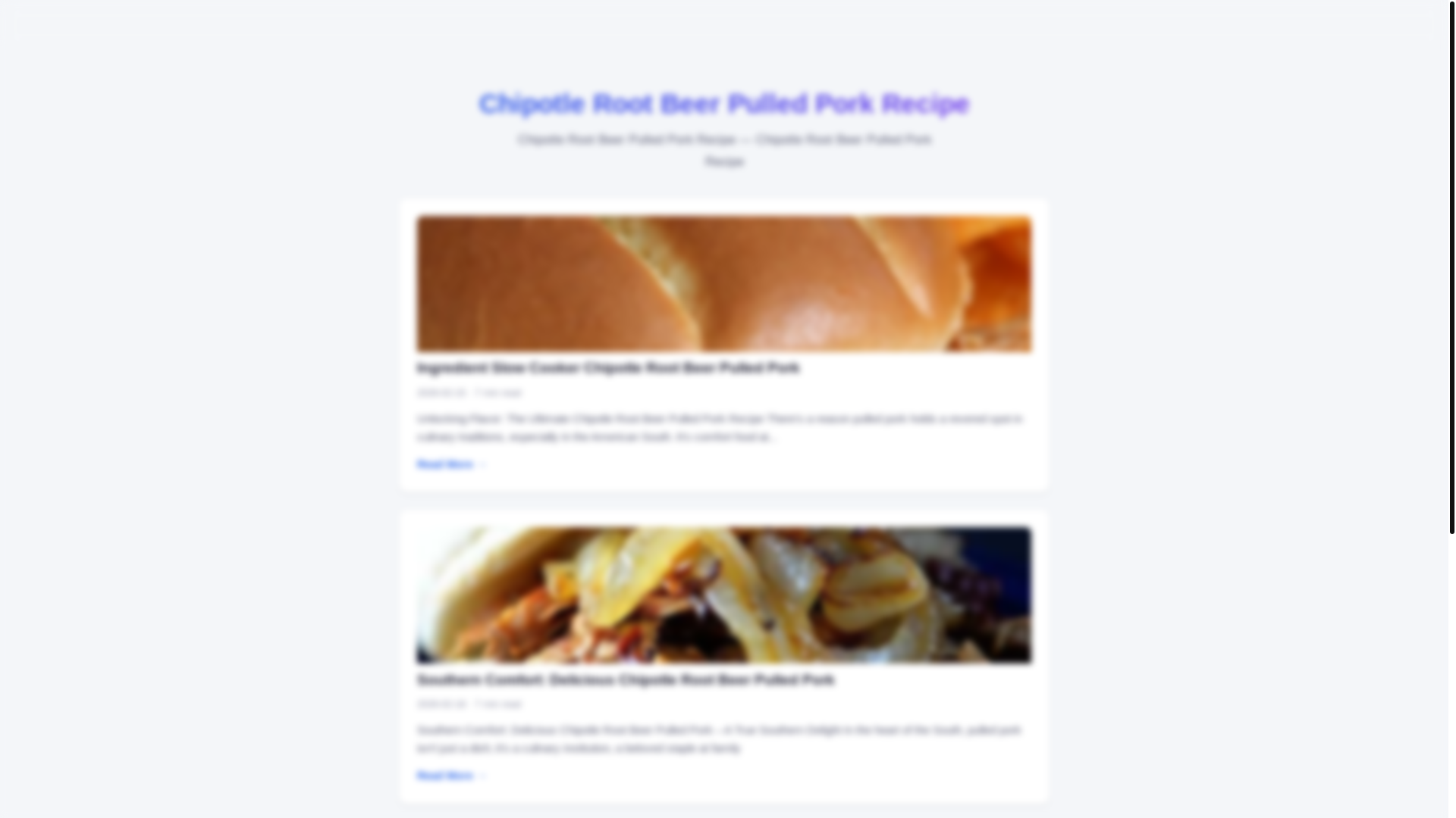 website screenshot of https://chipotle-root-beer-pulled-pork-recipe.pages.dev/