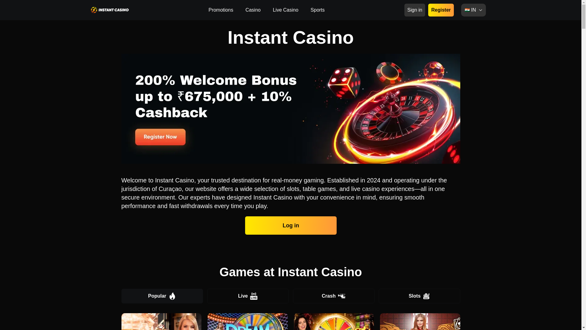 website screenshot of https://instantcasino-in-10911.pages.dev/