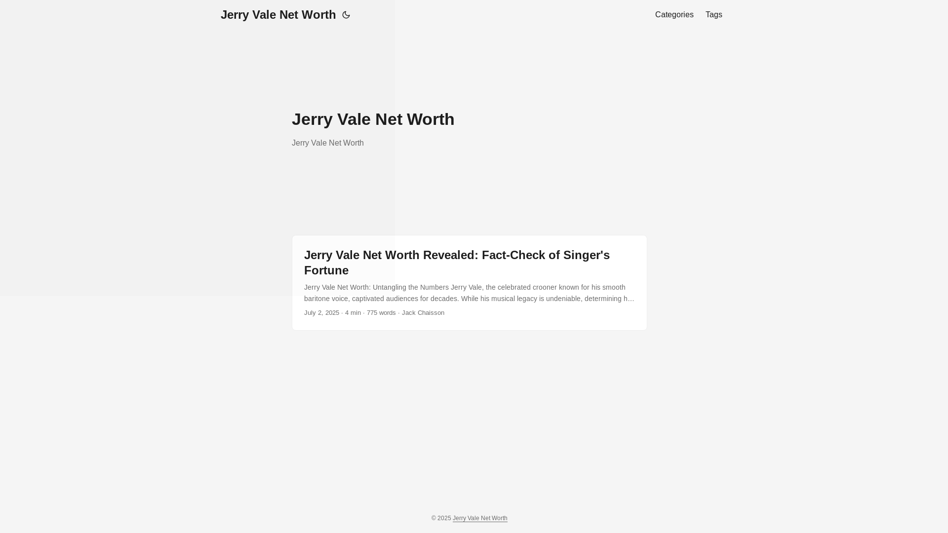 website screenshot of https://jerry-vale-net-worth20250706.pages.dev/