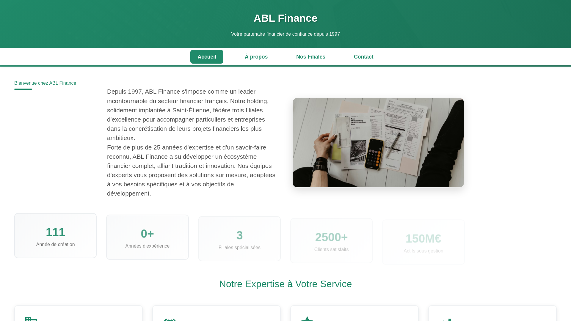 website screenshot of http://abl-finance.com