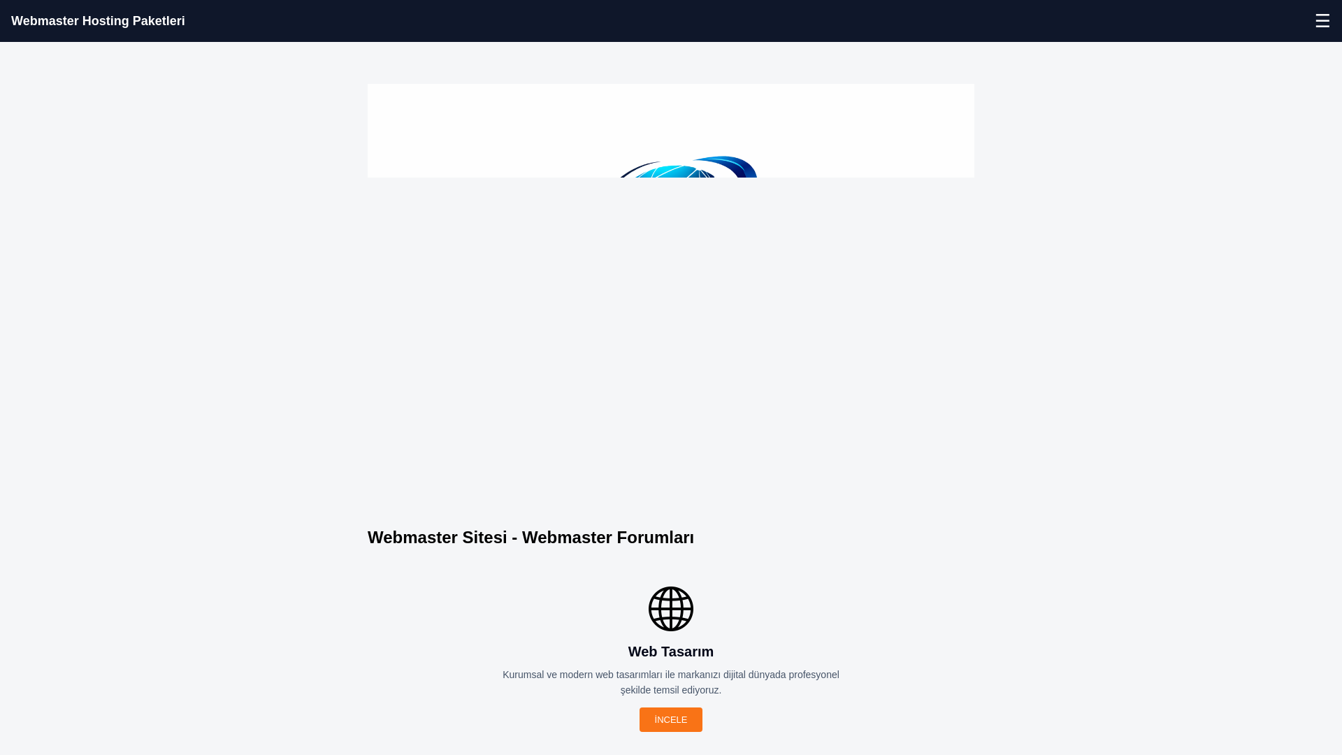 website screenshot of https://webmasterforumlari.com.tr