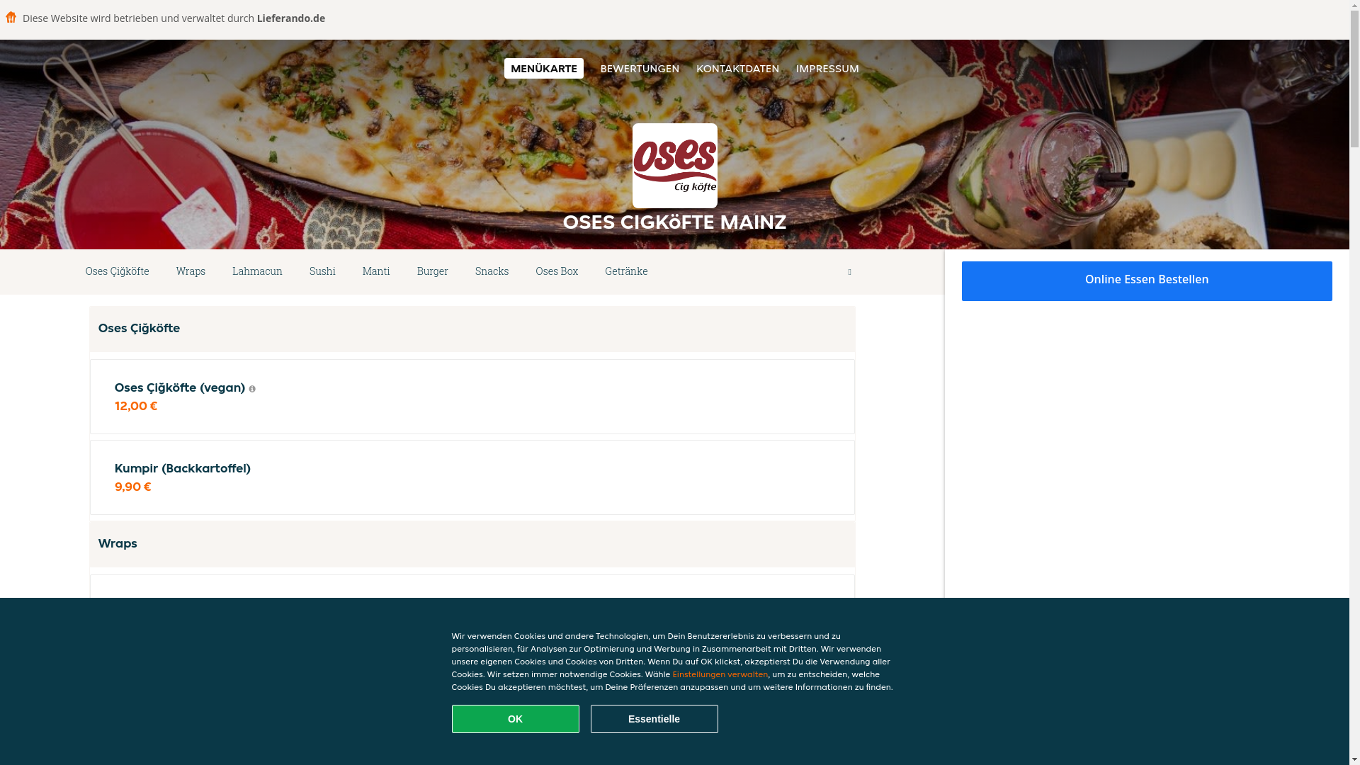 website screenshot of https://osescigkofte-mainz.de/