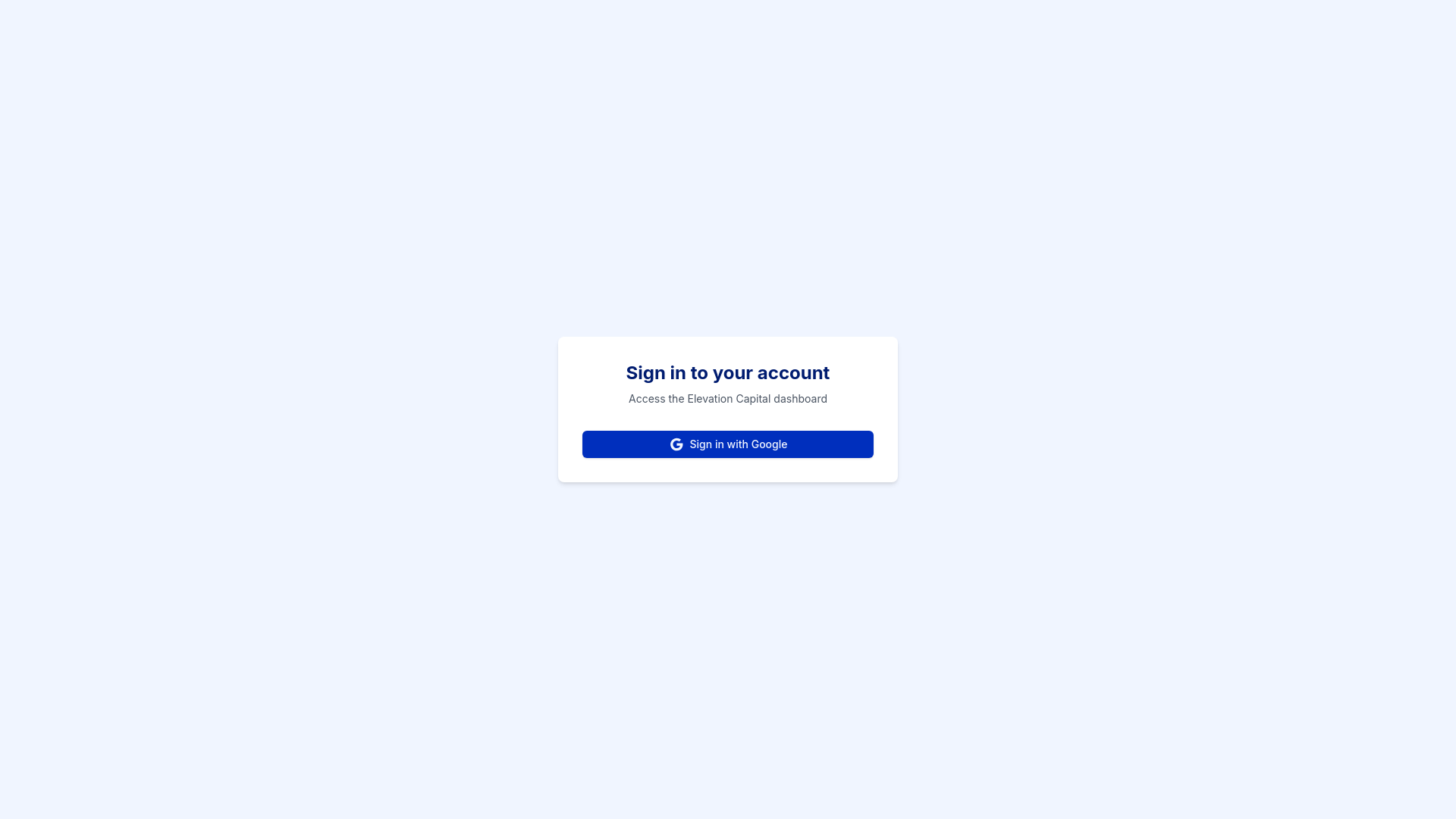 website screenshot of https://elevation-capiq.pages.dev/