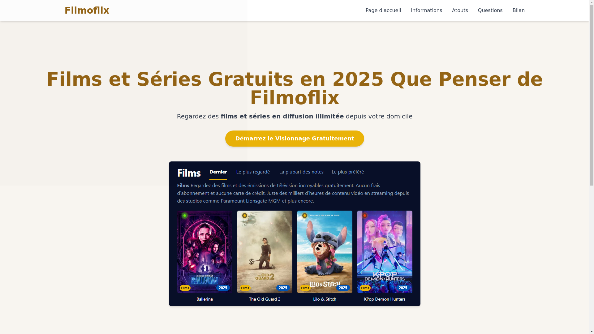 website screenshot of https://filmoflix-sekj.pages.dev/