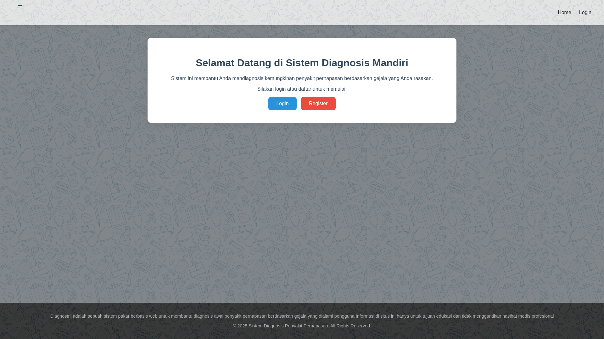 website screenshot of https://diagnostril.site/