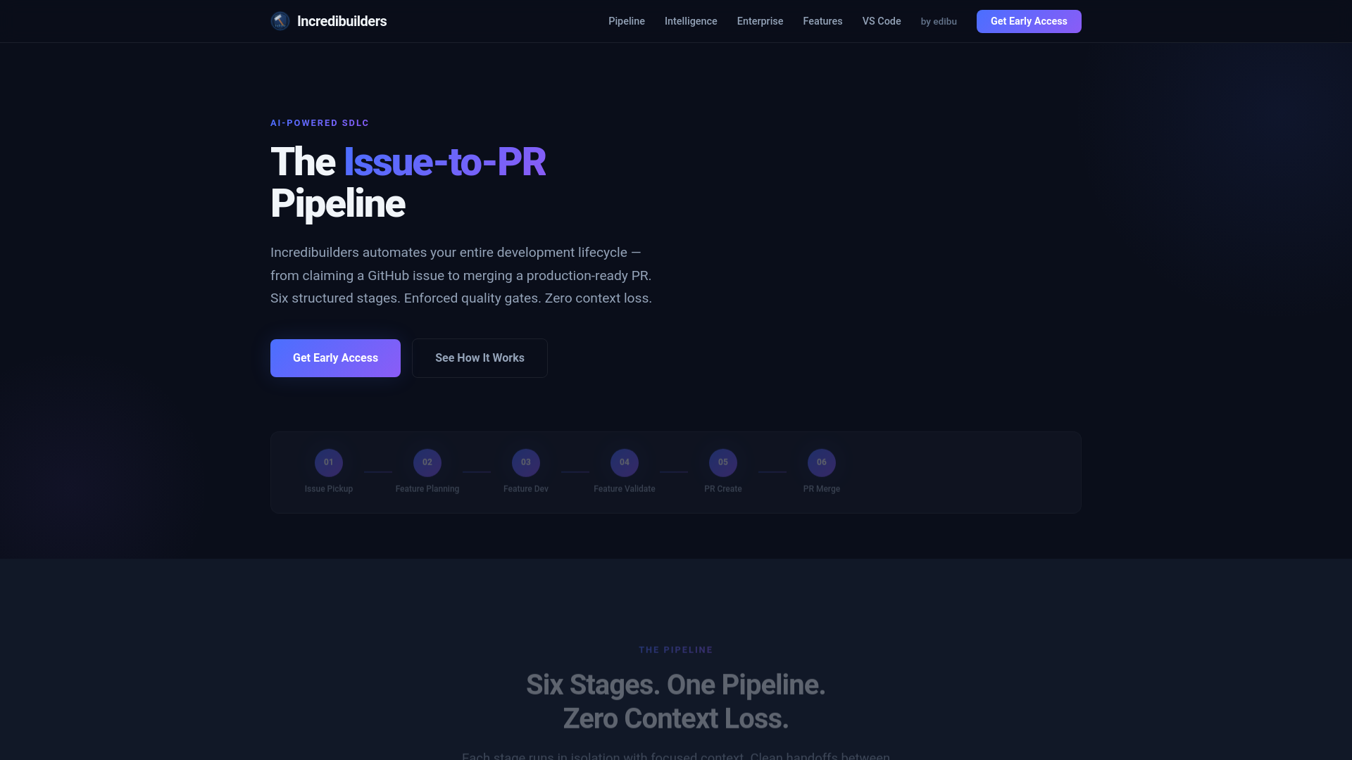 website screenshot of https://incredibuilders-com.pages.dev/