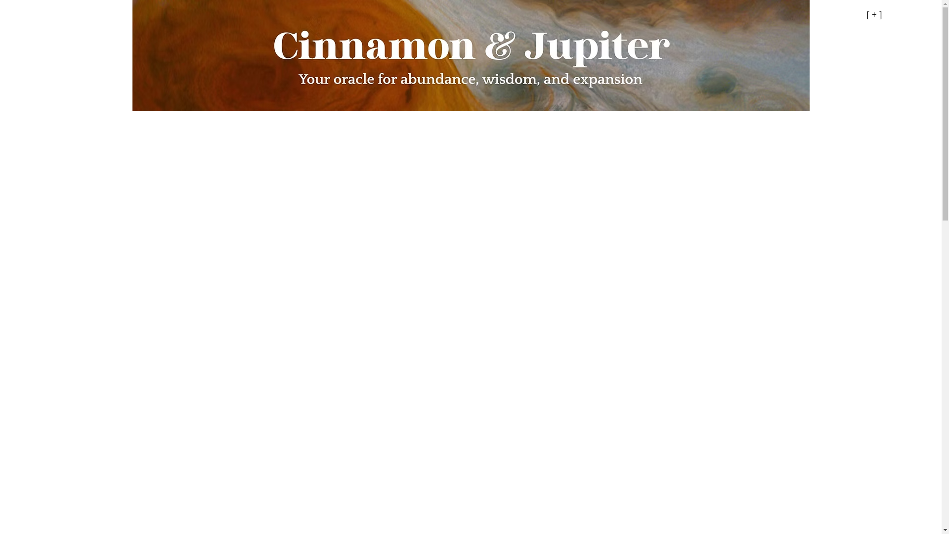 website screenshot of https://cinnamonjupiter.com/