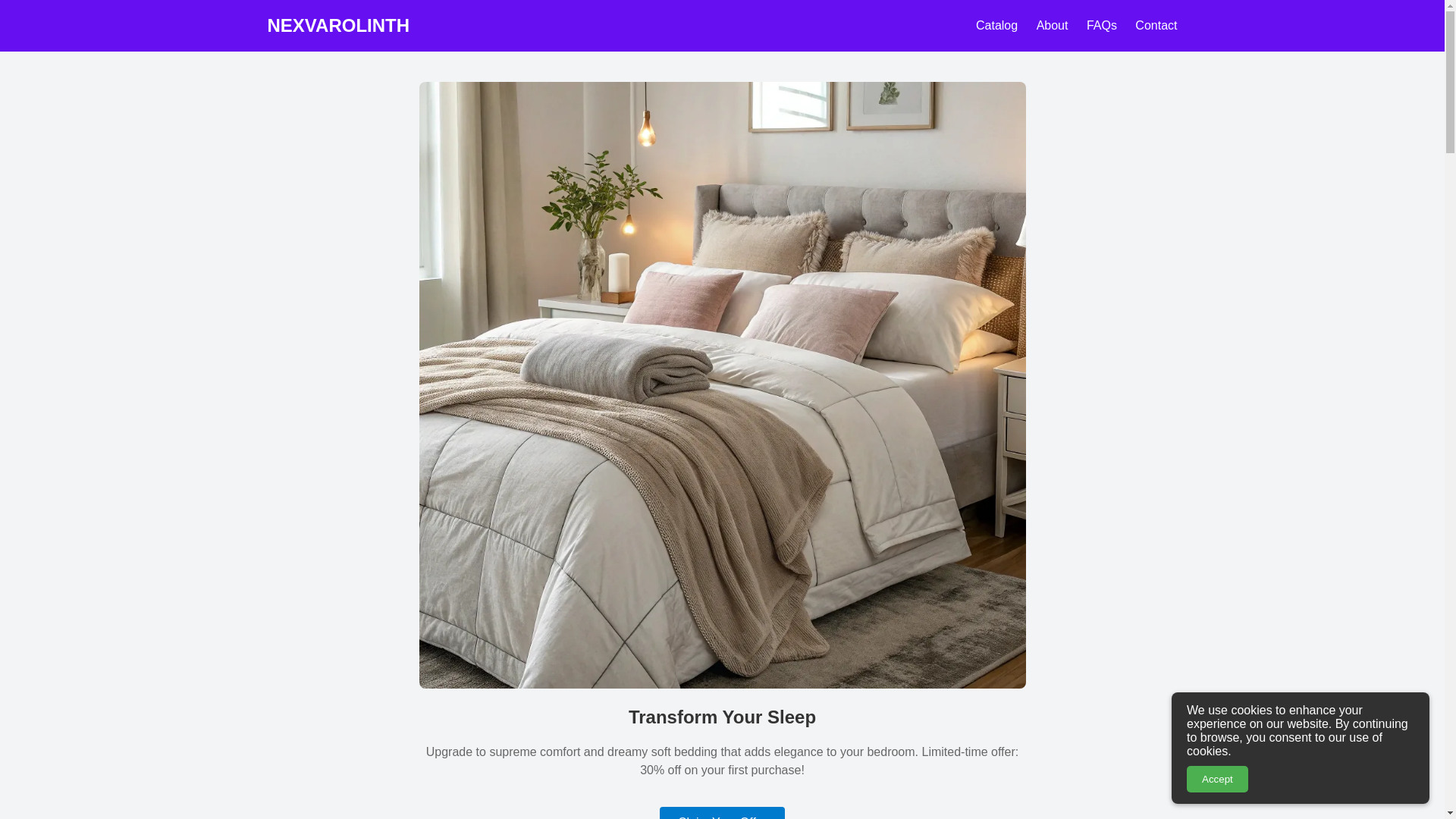 website screenshot of https://nexvarolinth.com/