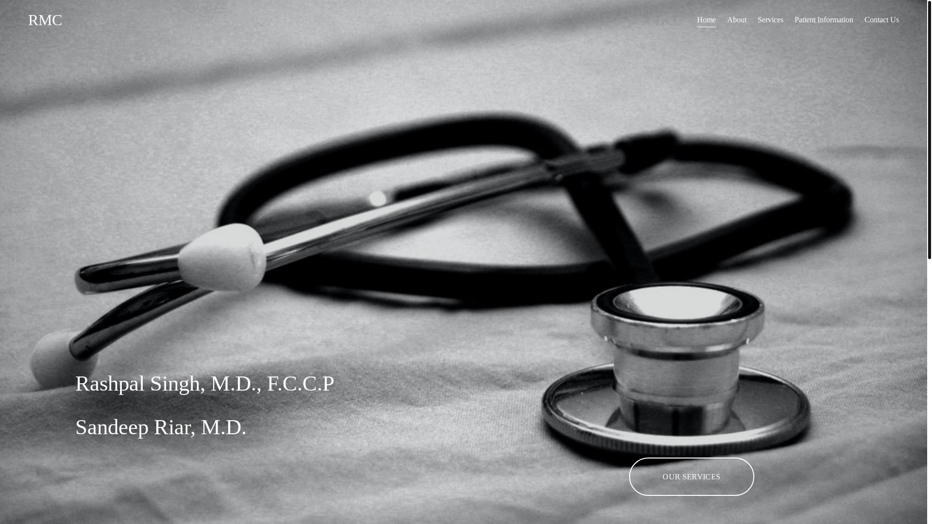 website screenshot of https://rooseveltmedical.net/
