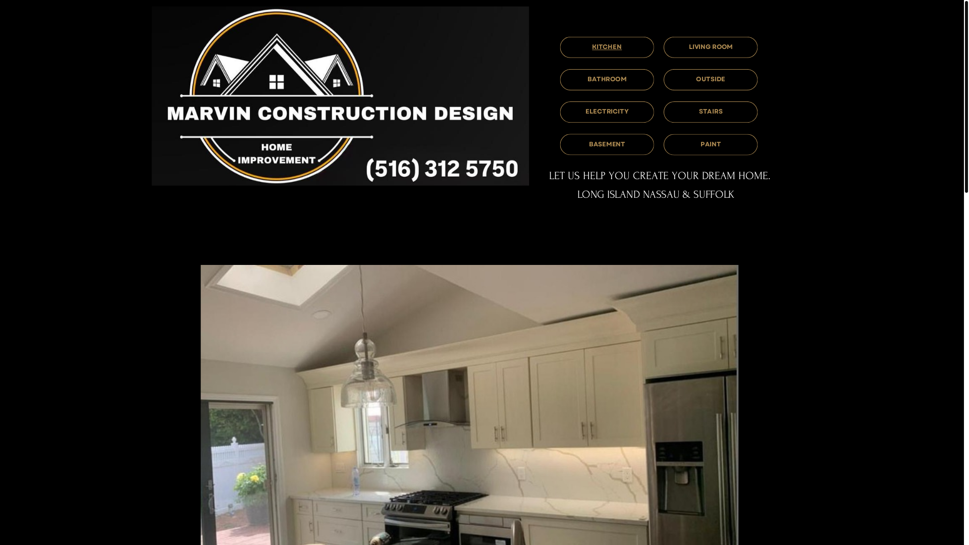website screenshot of https://marvinconstructiondesign.net/