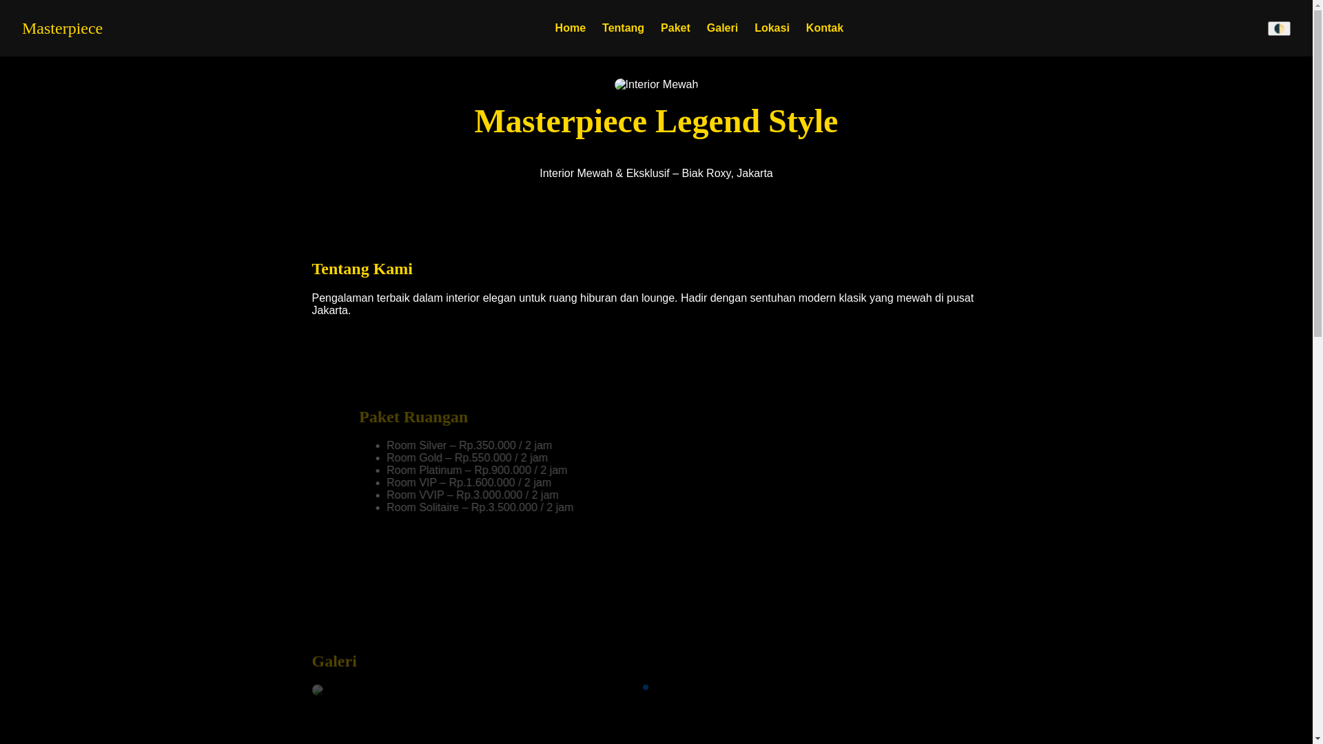 website screenshot of https://bellenaldy.my.id/