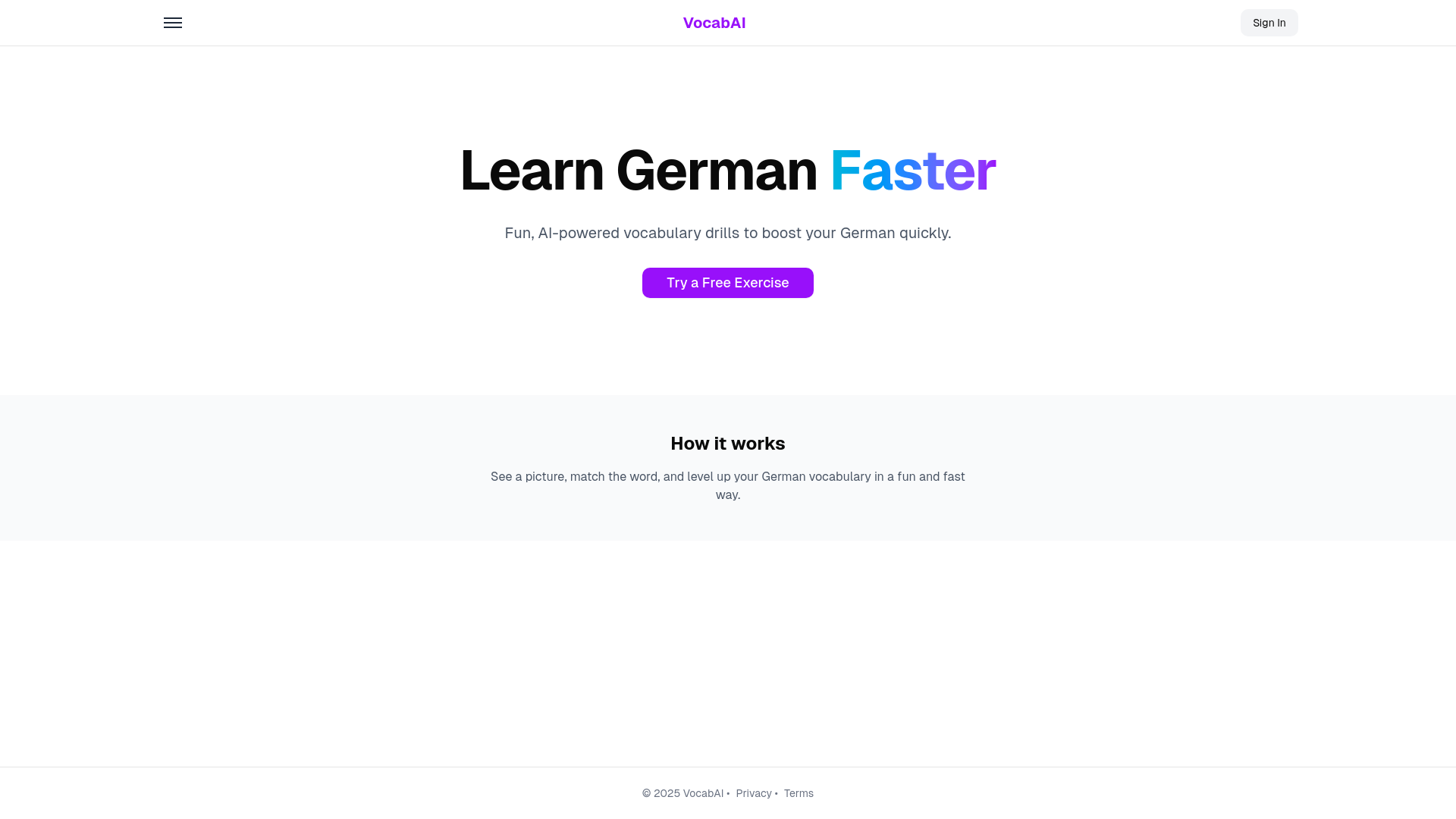 website screenshot of https://germangoal.pages.dev/