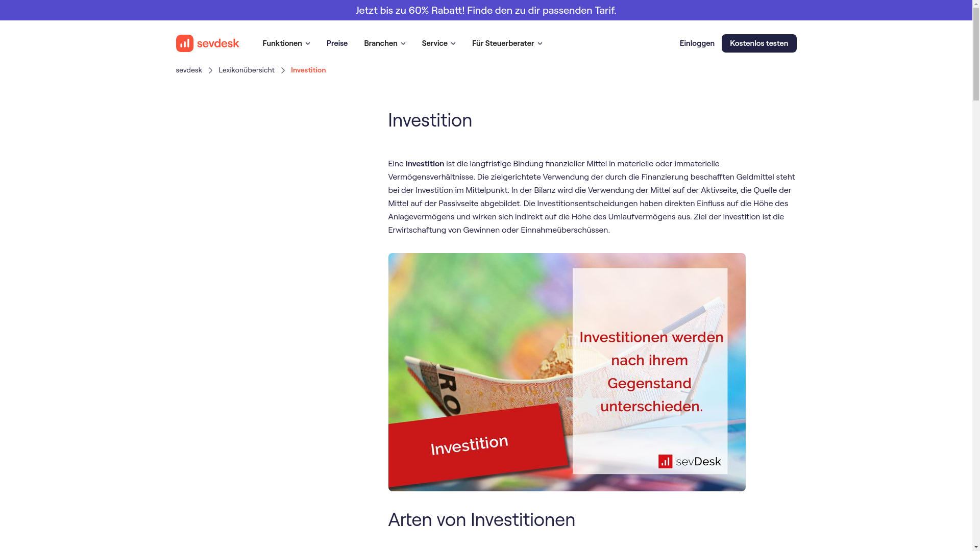 website screenshot of https://deinfoblick.com/