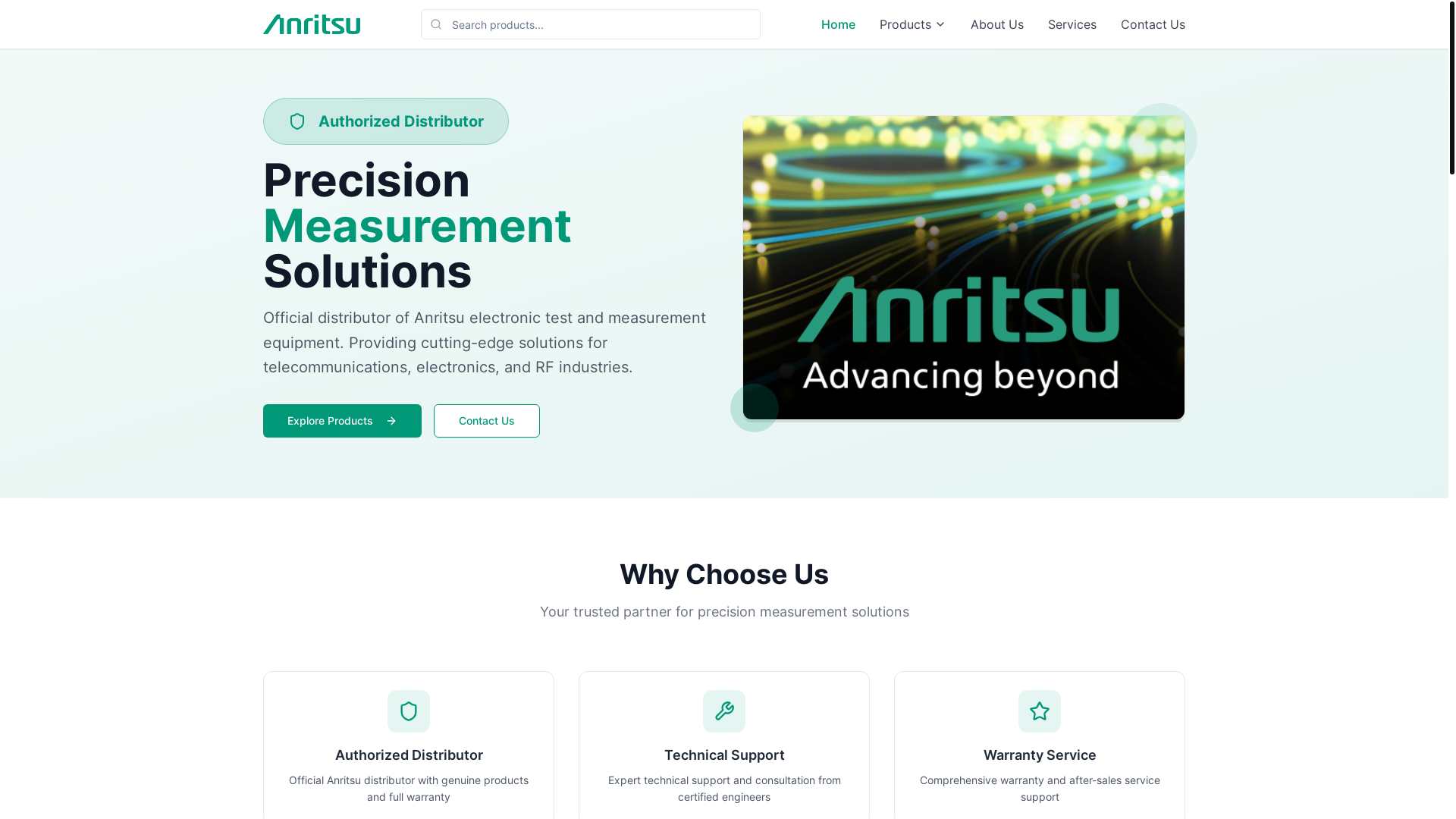 website screenshot of https://rf-test-indonesia.co.id/
