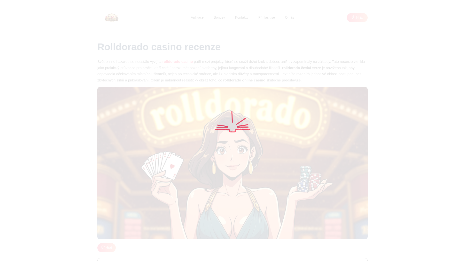 website screenshot of https://roll-doradocasino-cz.pages.dev/