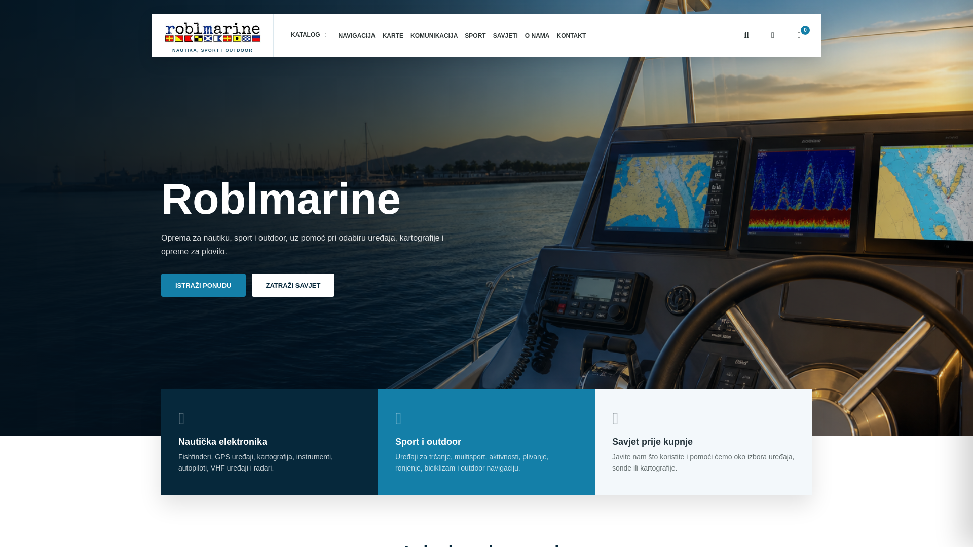 website screenshot of https://roblmarine.pages.dev/