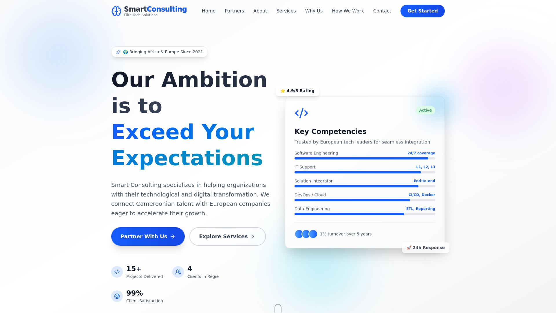 website screenshot of https://smart-consulting-center.pages.dev/