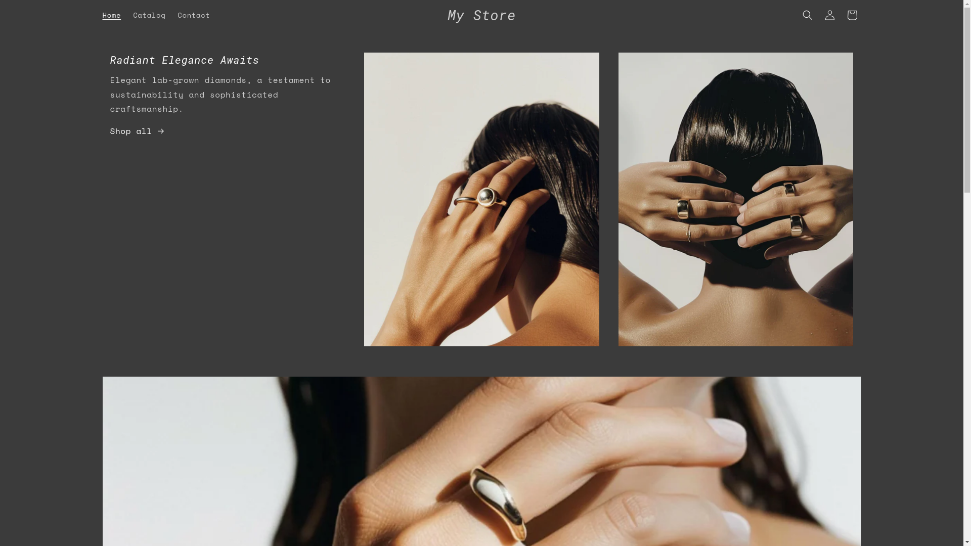 website screenshot of https://hyperdallasjewelers.com/