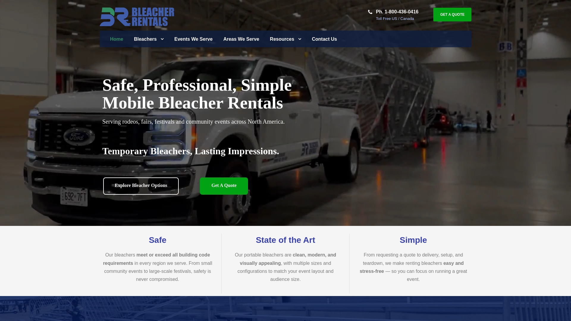 website screenshot of https://locationdegradin.ca/