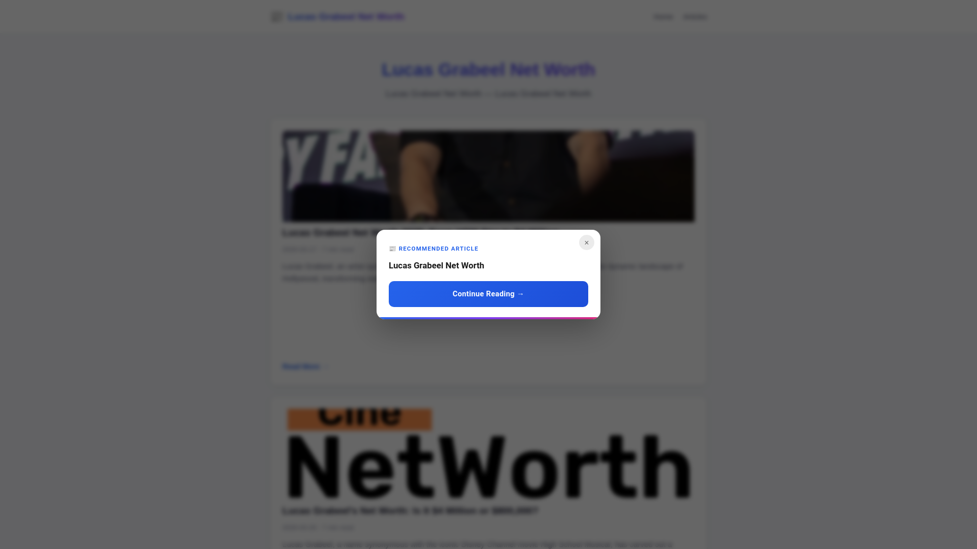 website screenshot of https://lucas-grabeel-net-worth.pages.dev/