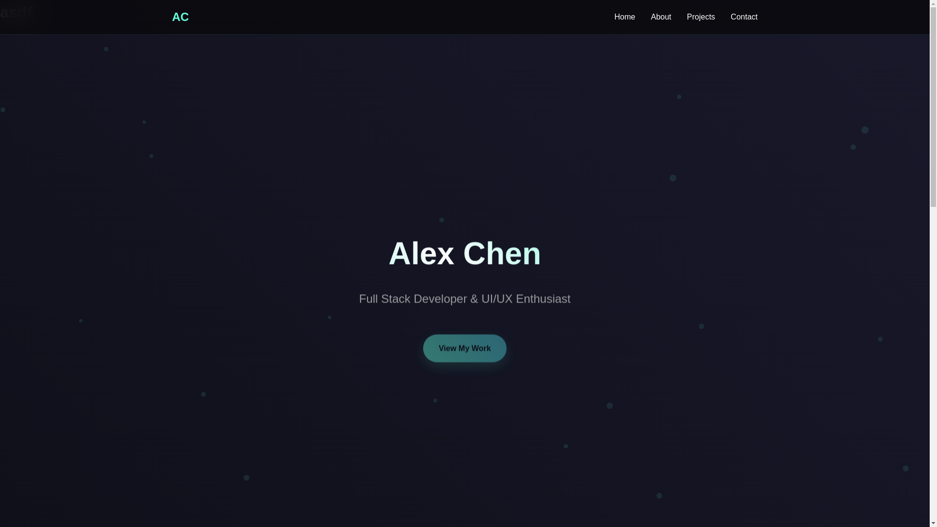 website screenshot of https://asdfmachine.com/