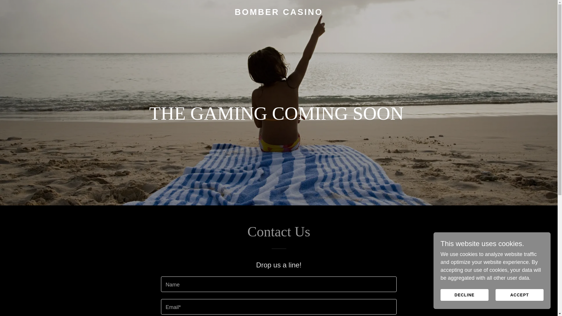 website screenshot of https://bombercasino.xyz/