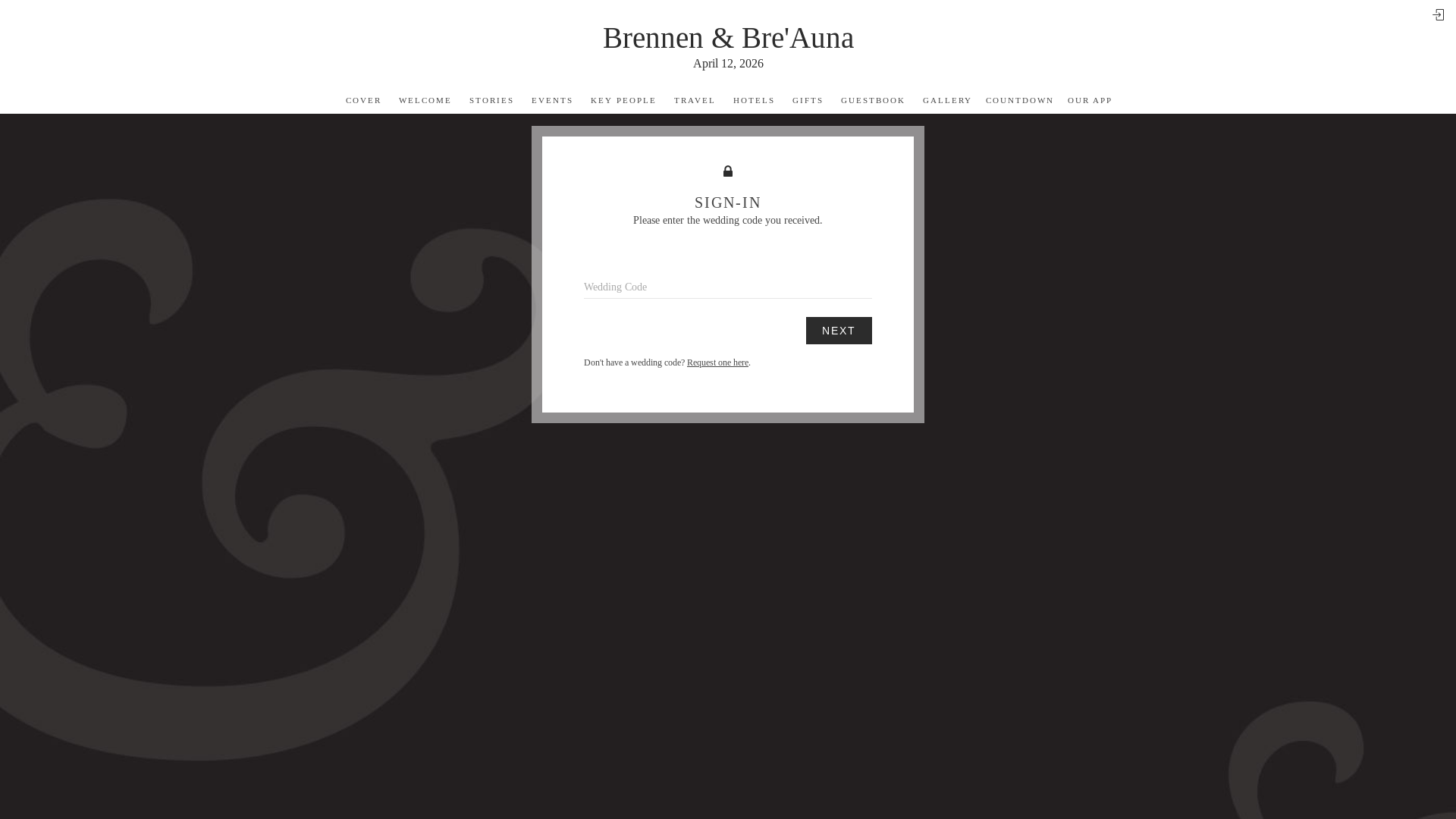 website screenshot of https://countdowntocalloway.com/