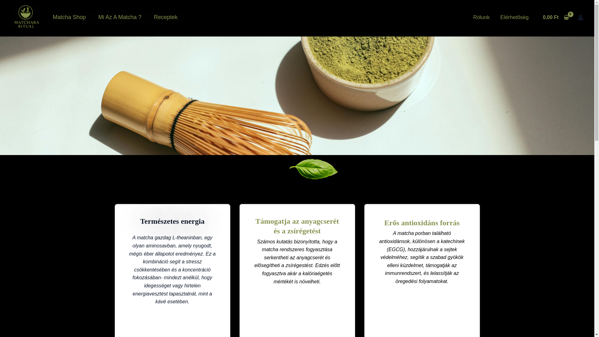website screenshot of https://matchararitual.hu/