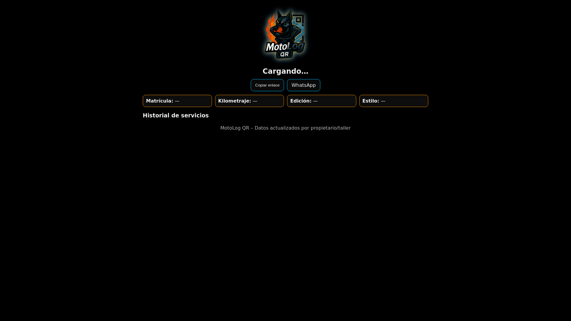 website screenshot of https://motologtest.pages.dev/