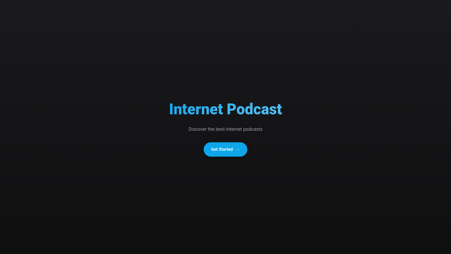 website screenshot of https://internetpodcast-io.pages.dev/