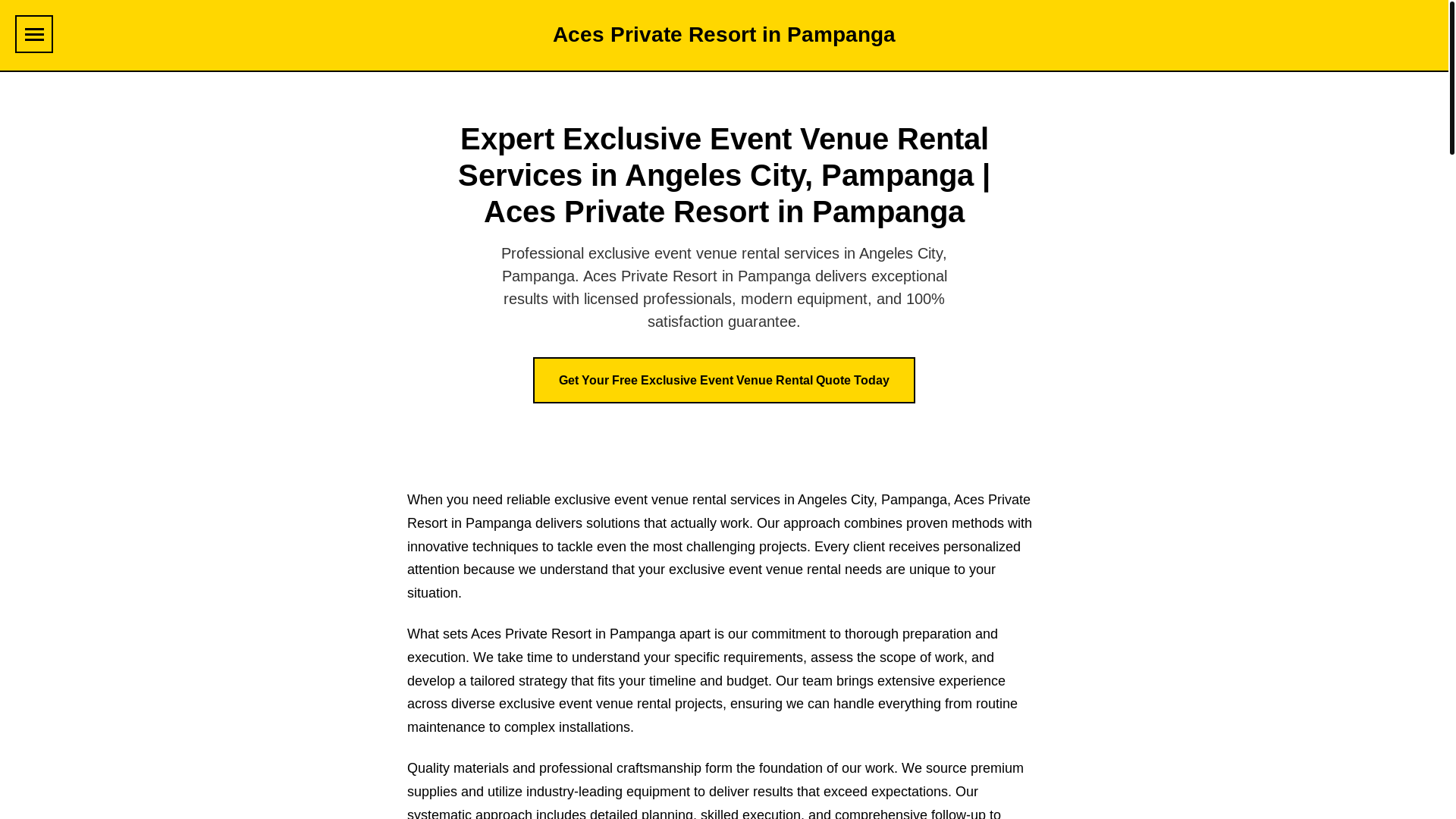 website screenshot of https://aces-private-resort-21f36a75-013912uj.pages.dev/