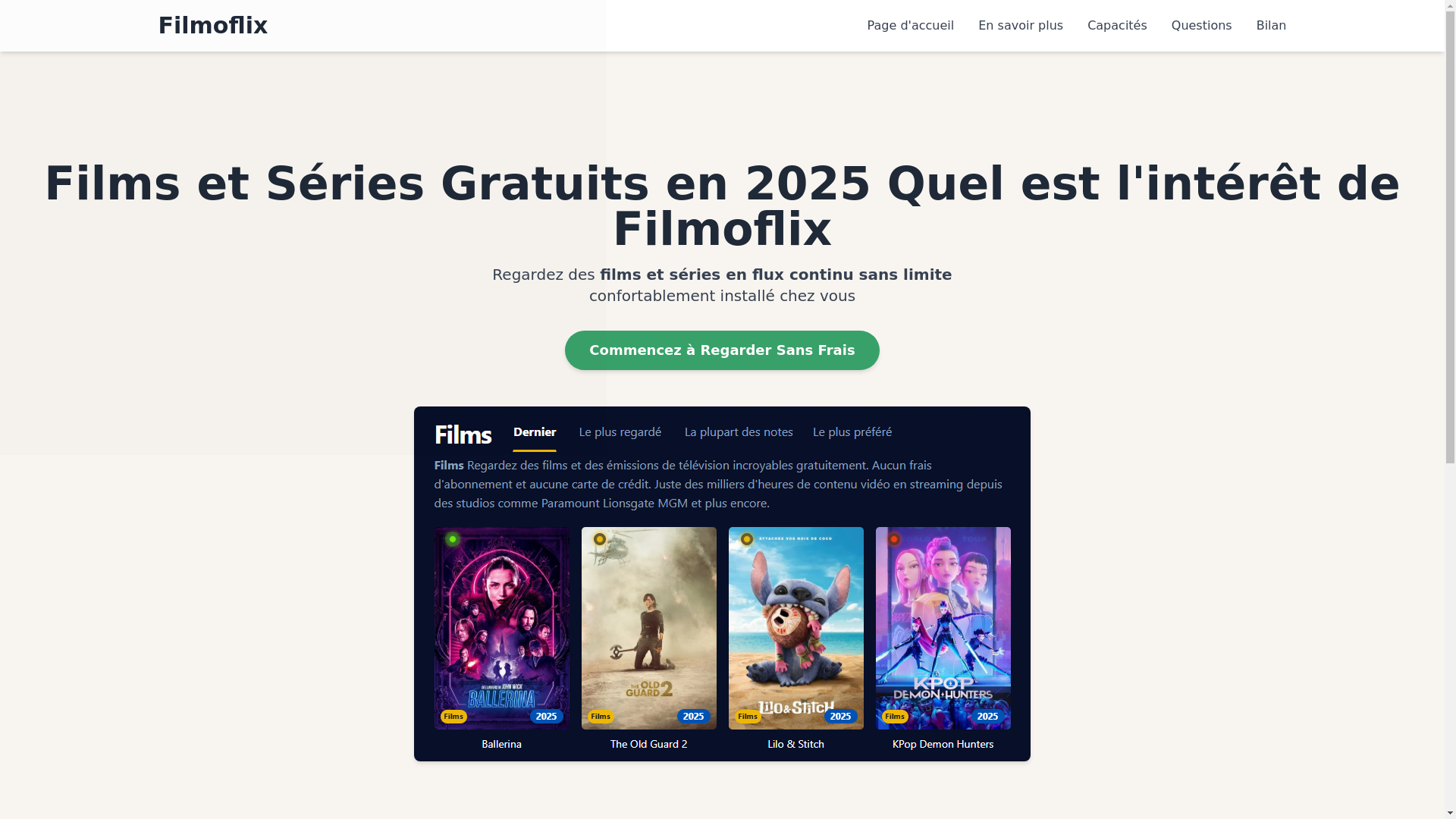 website screenshot of https://filmoflix-cut5.pages.dev/