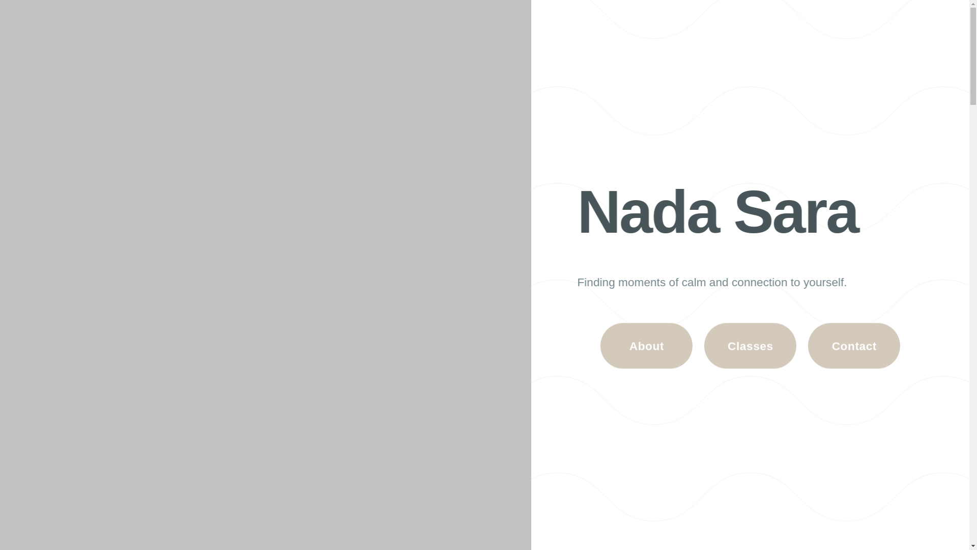 website screenshot of https://nadasara.com/